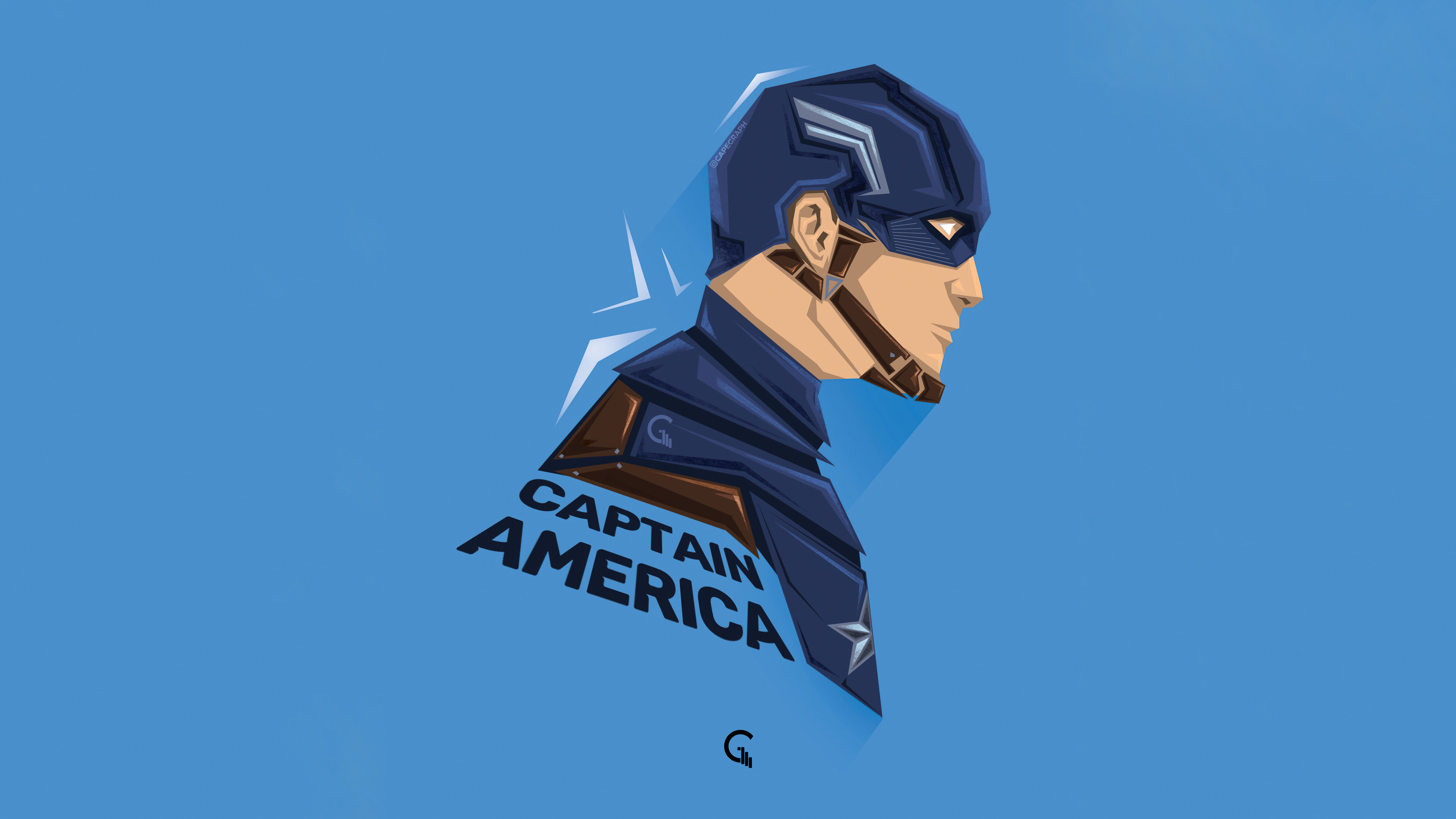 Wallpaper #36VyOJMBVBiSkHCa6I2W325 3440x1440 Captain America Pop Head Minimal 5K Ultrawide Quad HD 1440p