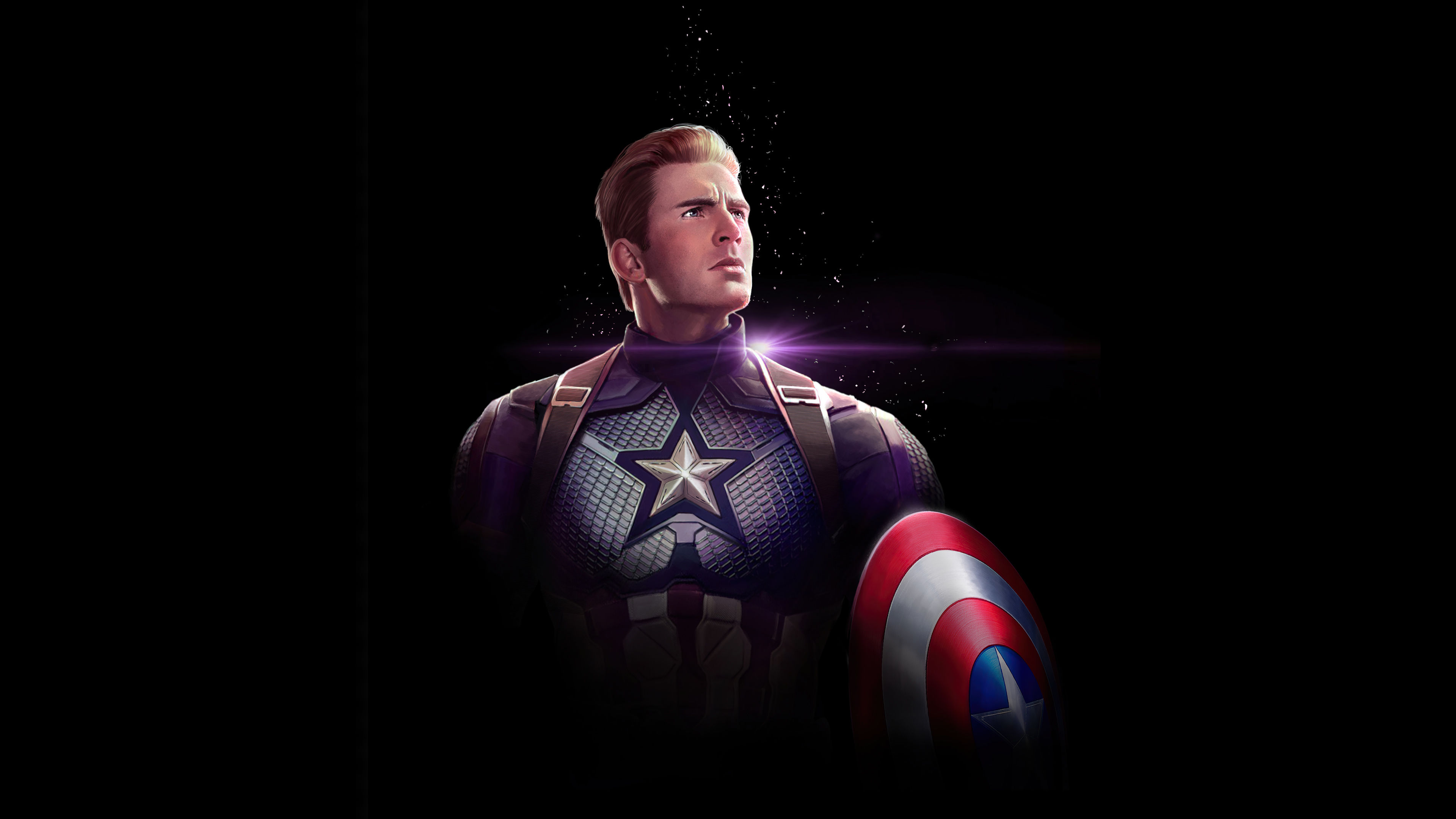 Wallpaper #PkWmmI4B7YBJg1BV9qGo0 Captain America Looking Heroic