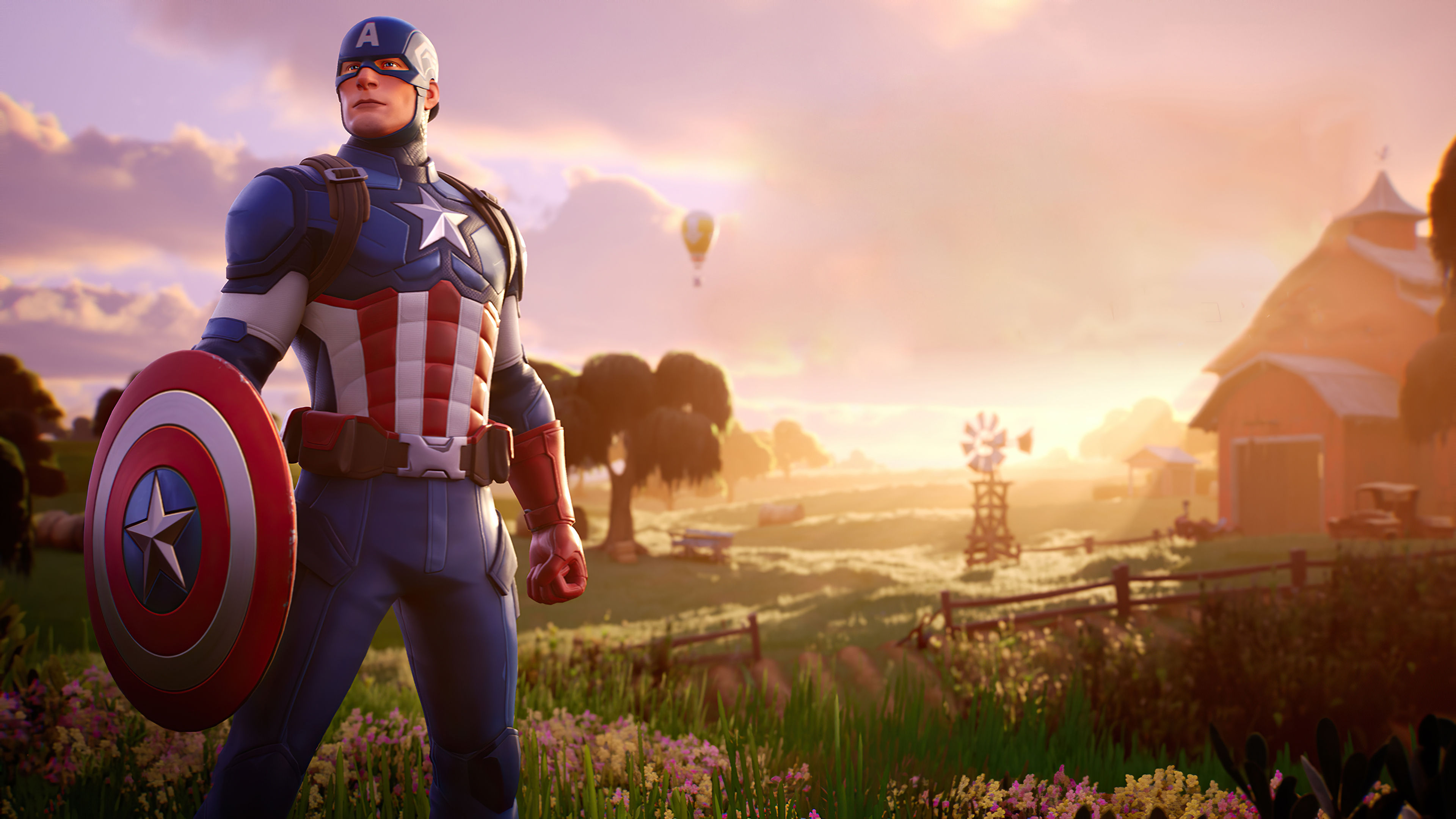 Wallpaper #vXQxwo4B_8f4nGFaWG6c19 Captain America Fortnite 4K Wallpaperhd Games Wallpapers4k Wallpapers