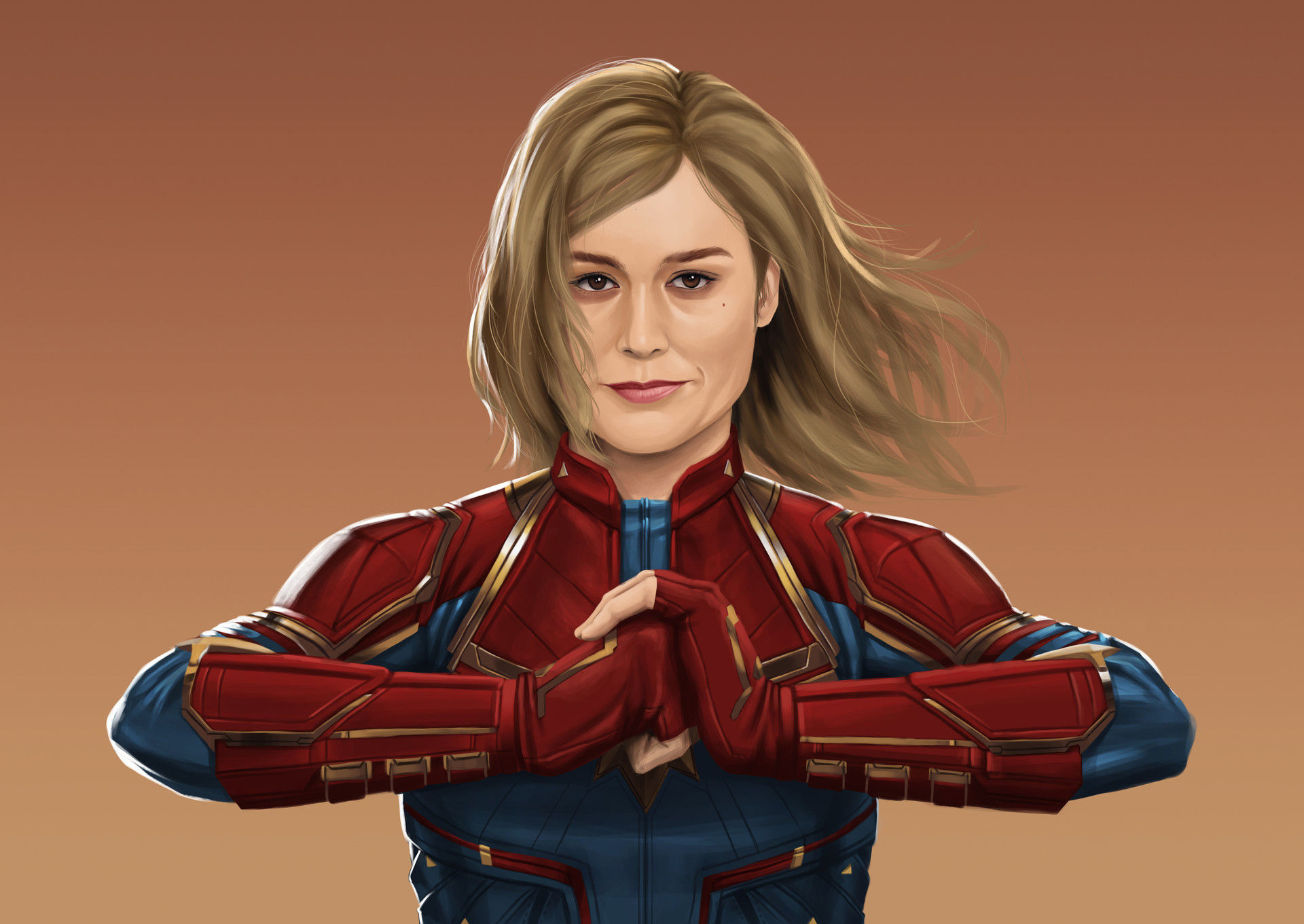 Wallpaper #LzHaNZMB5zzyi_yYW1in95 Captain Marvel Fan Art HD Superheroes 4K Wallpapers Images