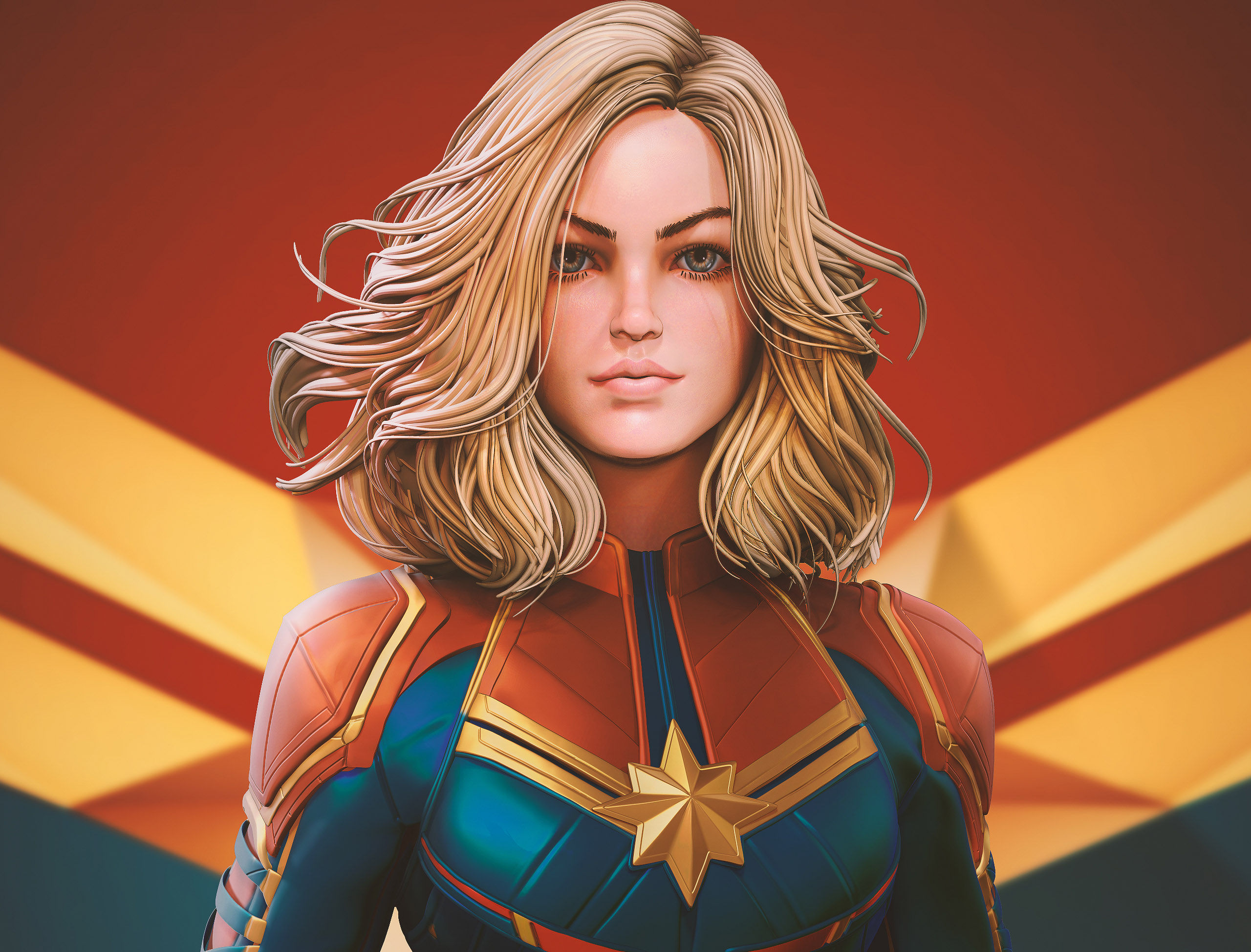 Wallpaper #oFh1NJMBzN9vxX34UTwG143 Captain Marvel Newartwork Wallpaperhd Superheroes Wallpapers4k