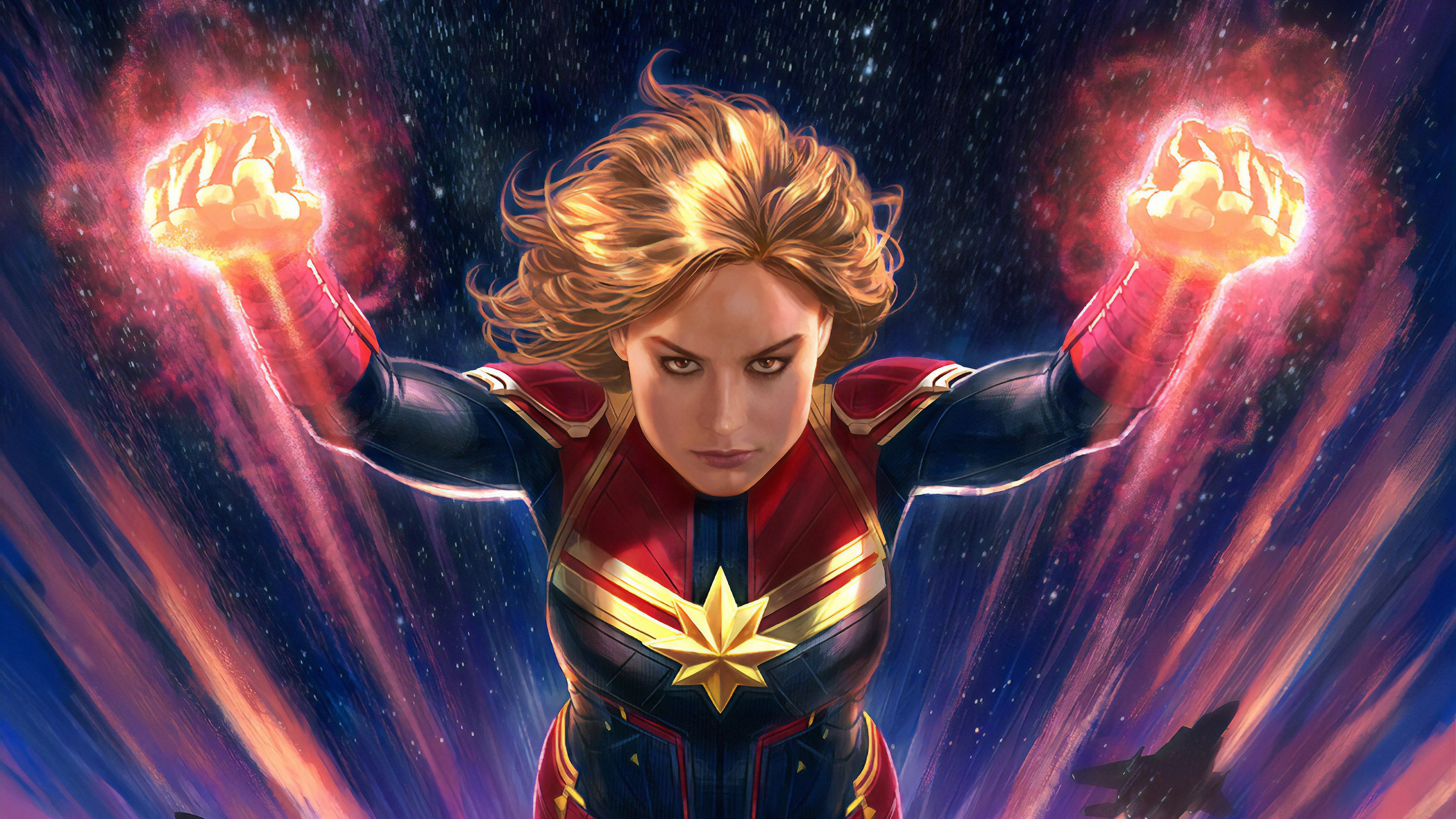 Wallpaper #cmjzE5MBSpphPi3-IQJQ40 Captain Marvel 4K Arts Wallpaperhd Superheroes Wallpapers4k
