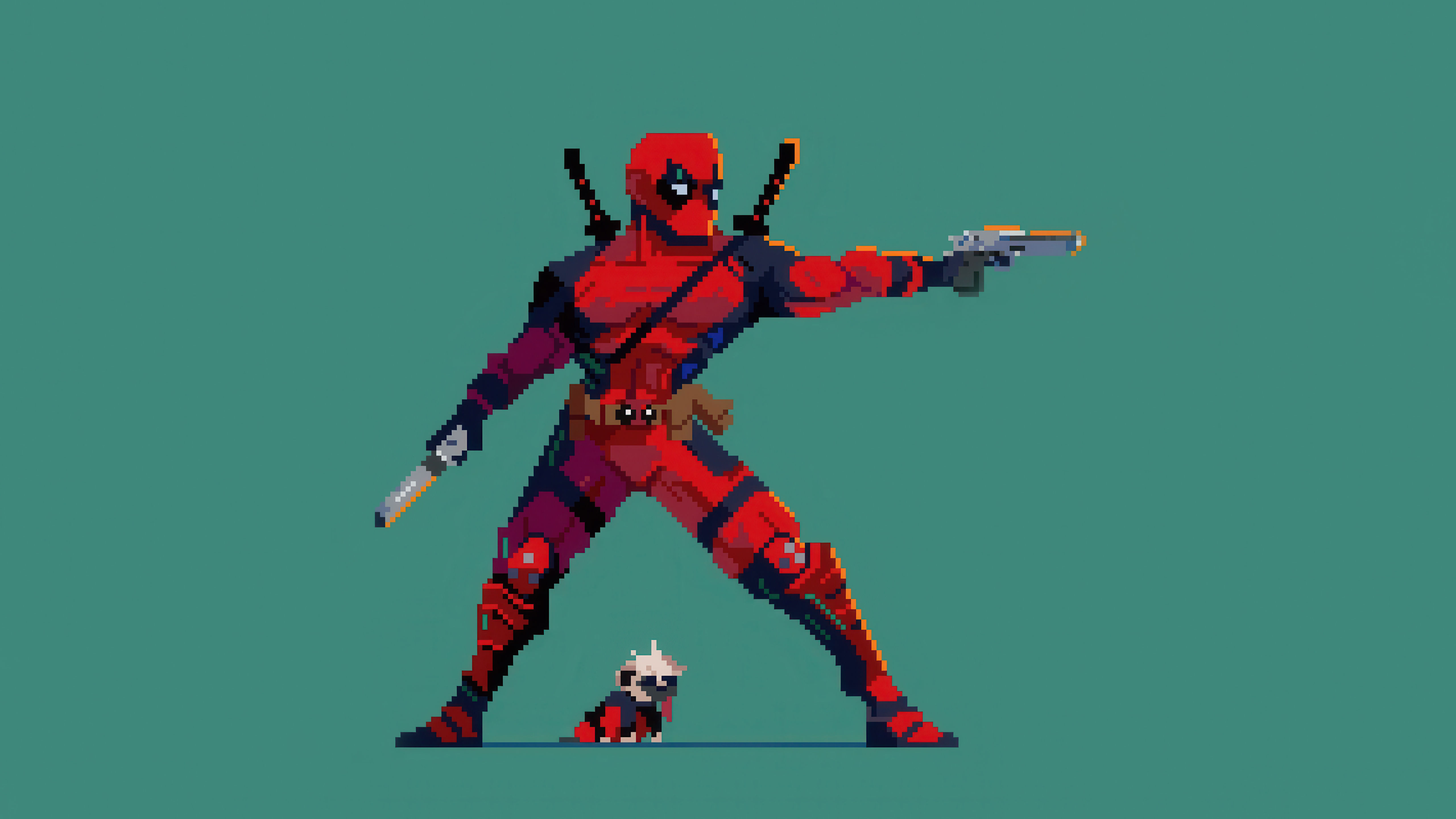 Wallpaper #ojUUk5cBk_lpvpalXJUt167 Deadpool 8 Bit Wallpaperhd Superheroes Wallpapers4k Wallpapersimages