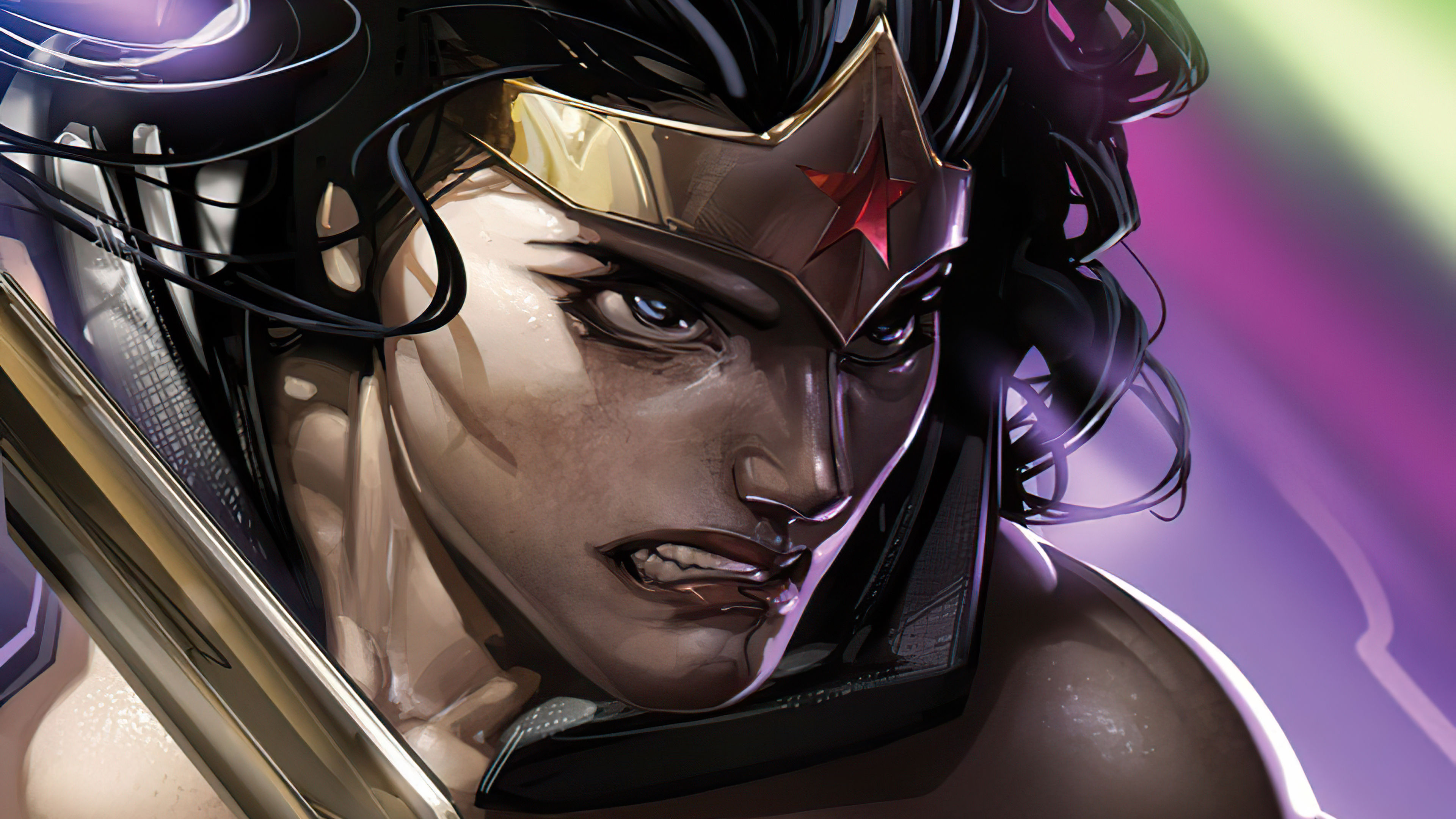 Wallpaper #iH0n8Y4Bnwiau_P6WgiA47 1400x900 Wonder Woman Jl Dark 11 Variant 4K 1400x900 Resolution HD 4K
