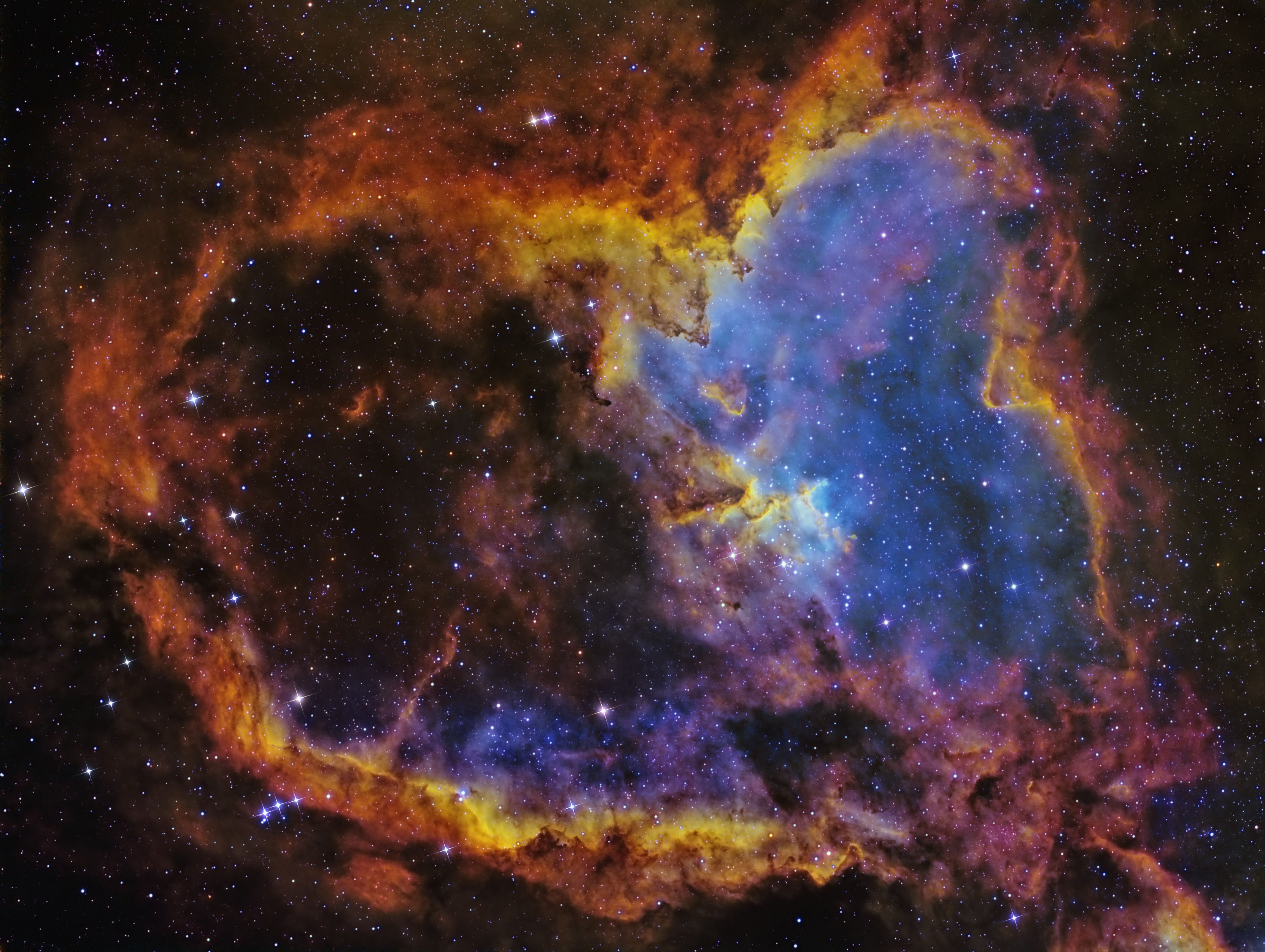 Wallpaper #RmfsAJMBSpphPi3-aah4340 The Heart Nebula Wallpaper