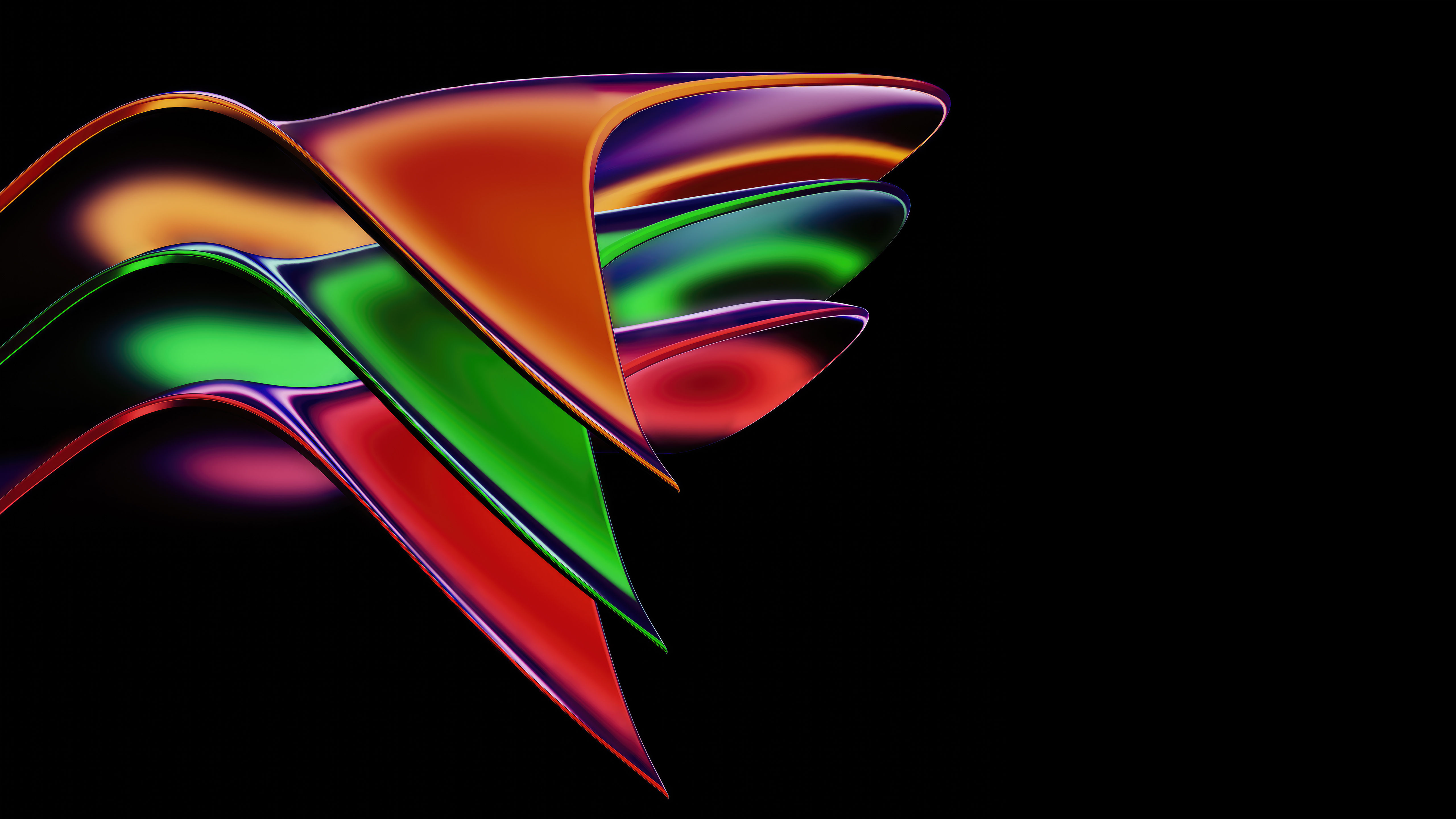Wallpaper #XB0NLZMBlOZrFDOkis5g295 Prismatic Forms Abstract Glows and Geometric Shapes Wallpaperhd