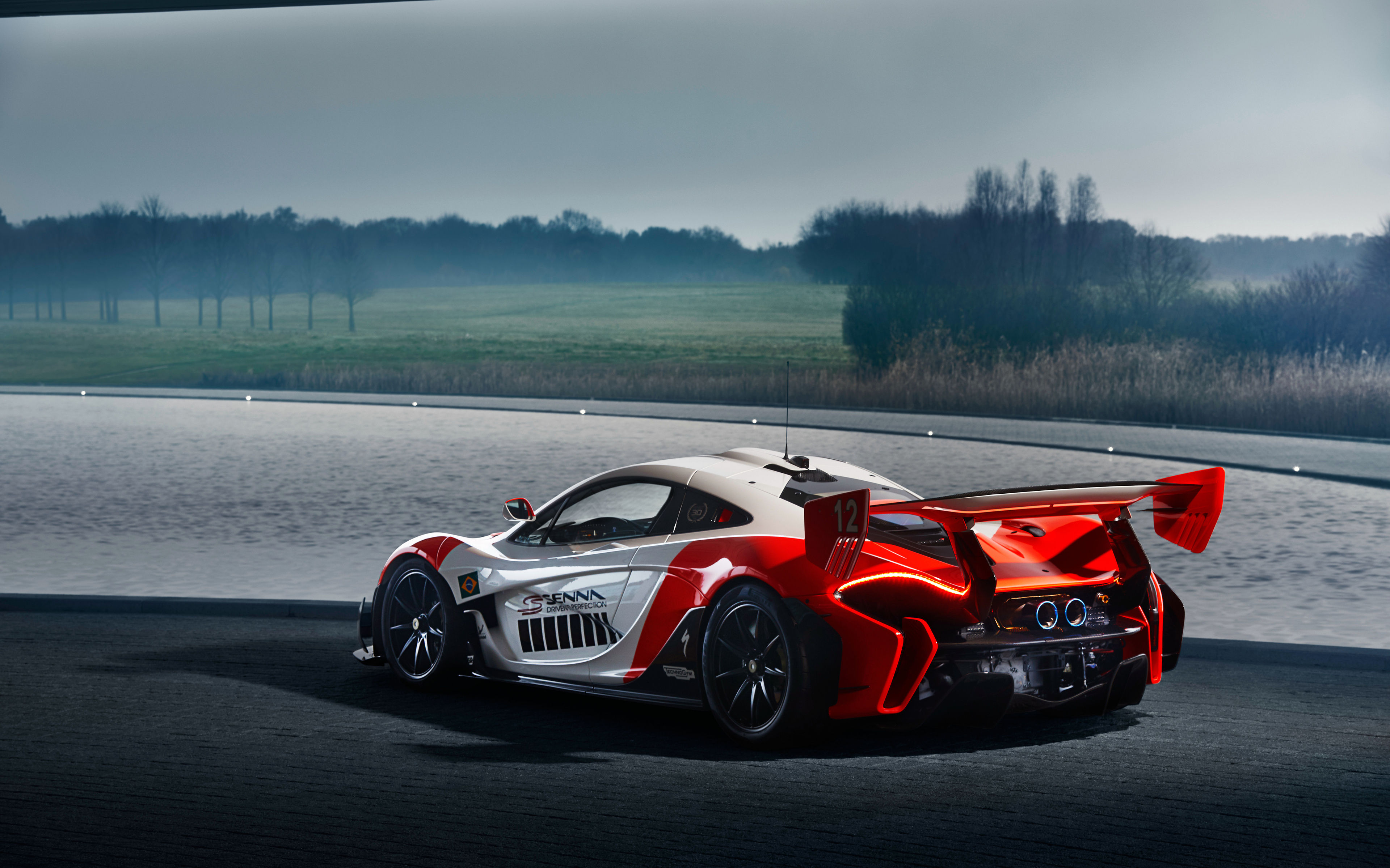 Wallpaper #bWhyIZMBSpphPi3-IzBD78 3840x2400 Mclaren Mso P1 GTR Ayrton Senna 2018 Rear 4K HD 4K