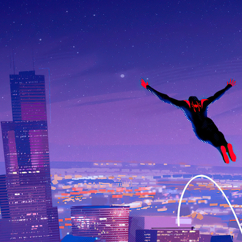 Wallpaper #vQMhY5MBpyOg8YnExNQw106 1024x1024 Spider Man Jump 1024x1024 Resolution HD 4K Wallpapers Images