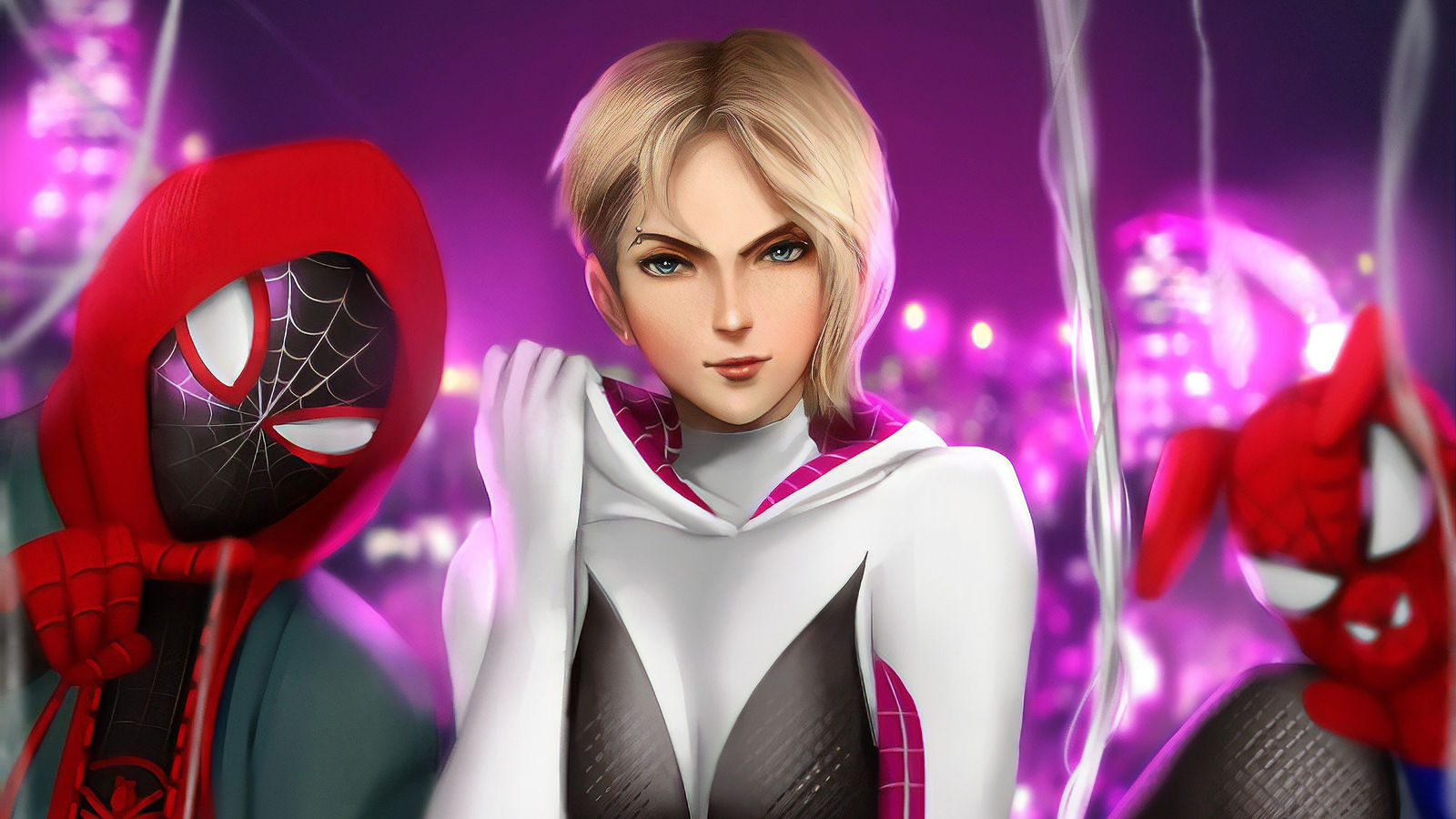 Wallpaper #AB325 Spider Gwen HD Wallpapers Wallpaper Cave