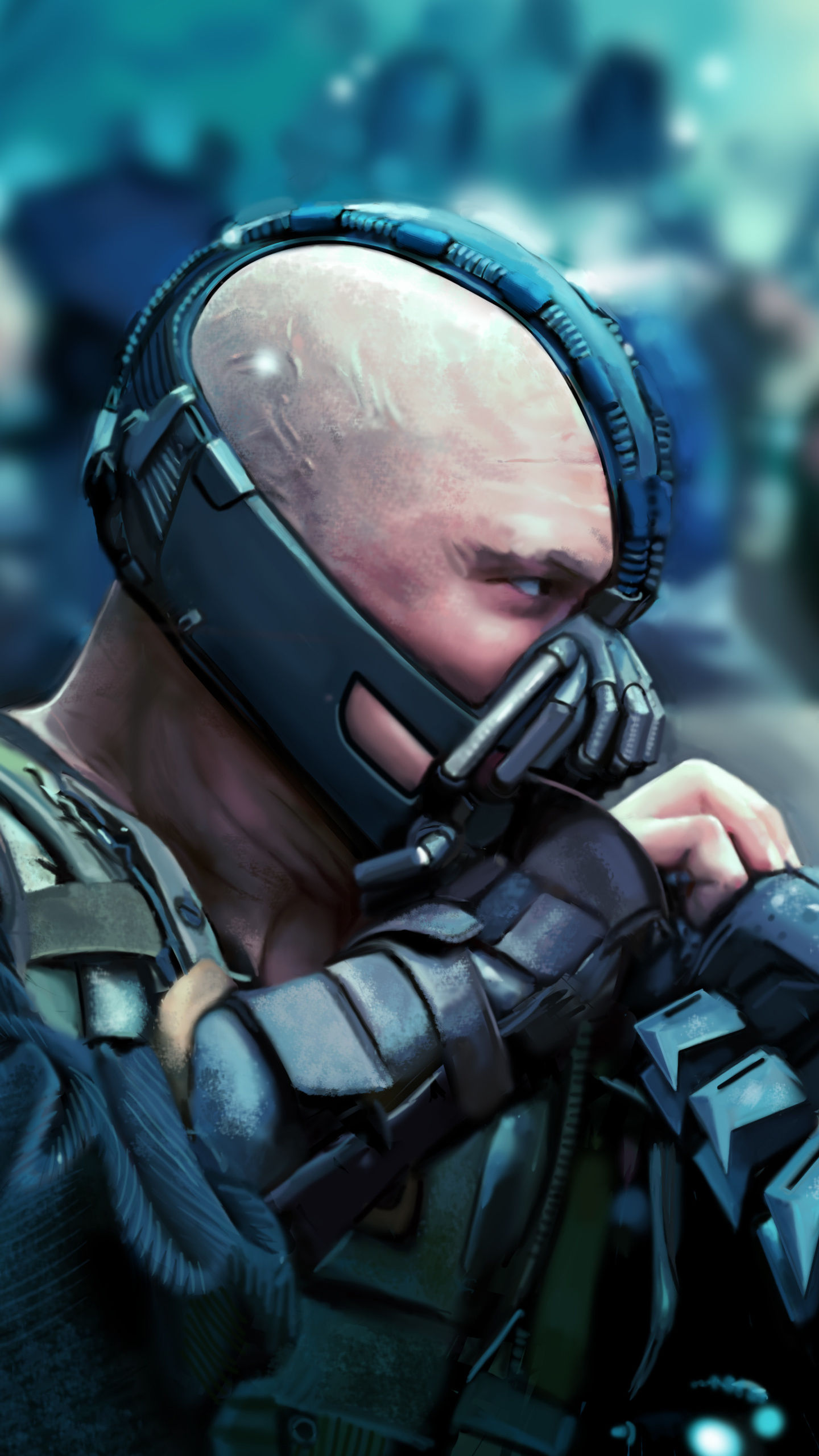 Wallpaper #BhlvII8BtGB6xQ788H4245 1440x2560 Batman and Bane Samsung Galaxy S6s7 Google Pixel Xl Nexus