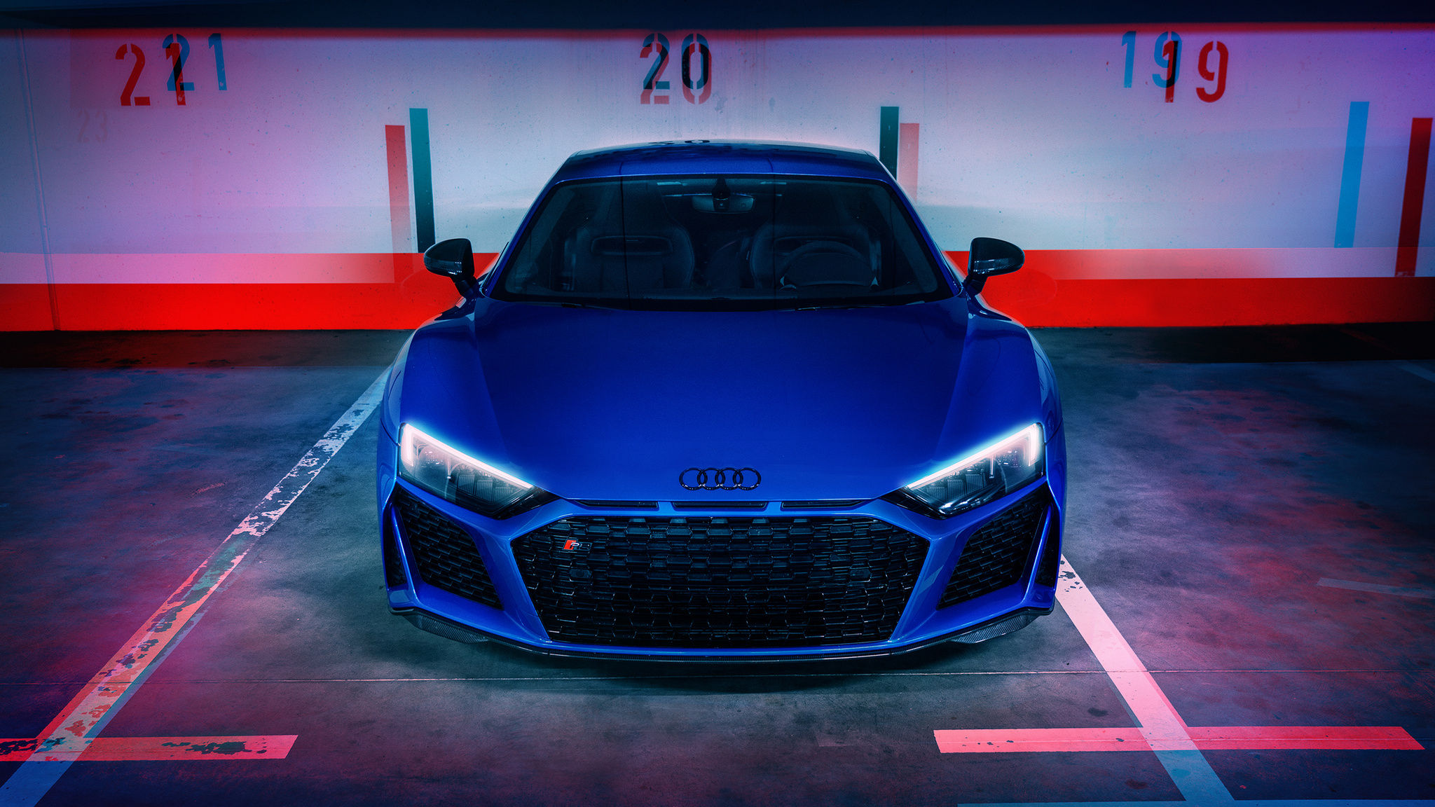 Wallpaper #JX3x844Bnwiau_P64w6118 2048x1152 Blue Audi R8 2048x1152 Resolution HD 4K Wallpapers Images
