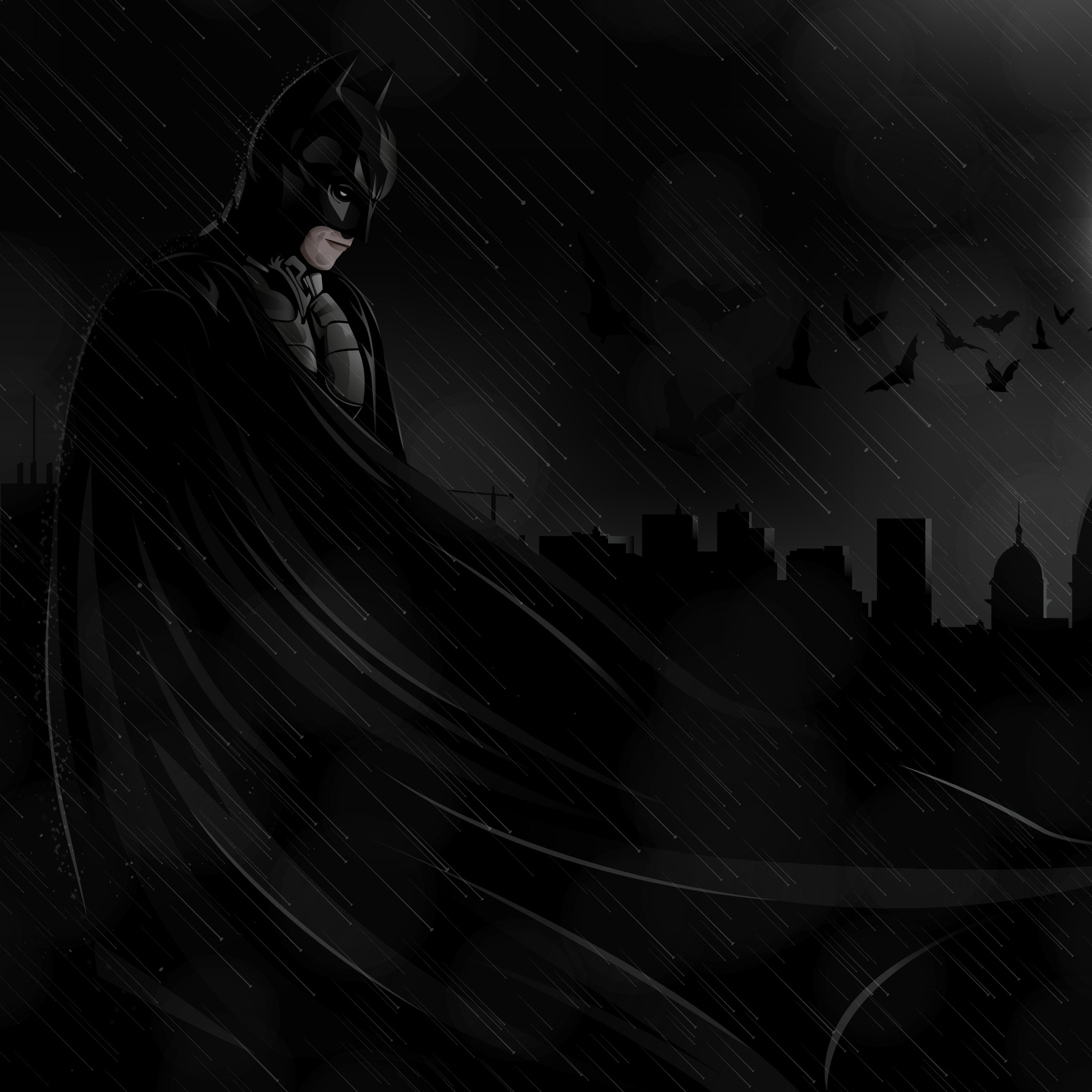 Wallpaper #MGgJGZMBSpphPi3-IRVe54 2932x2932 Batman 4K New Artworks iPad Pro Retina Display HD 4K