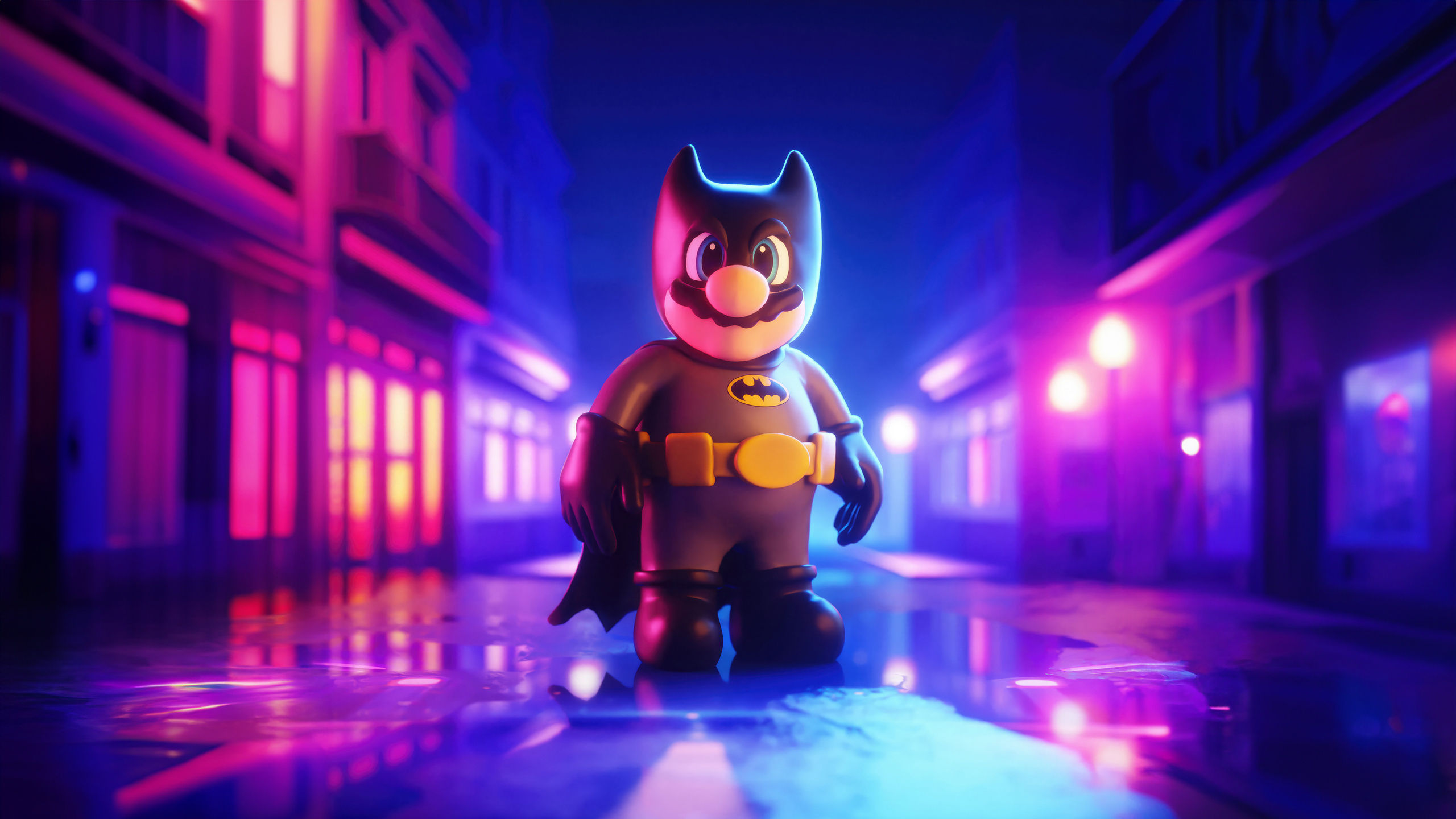 Wallpaper #Nn1E9I4Bnwiau_P6Pw-S24 2560x1440 Batmario 1440p Resolution HD 4K Wallpapersimages