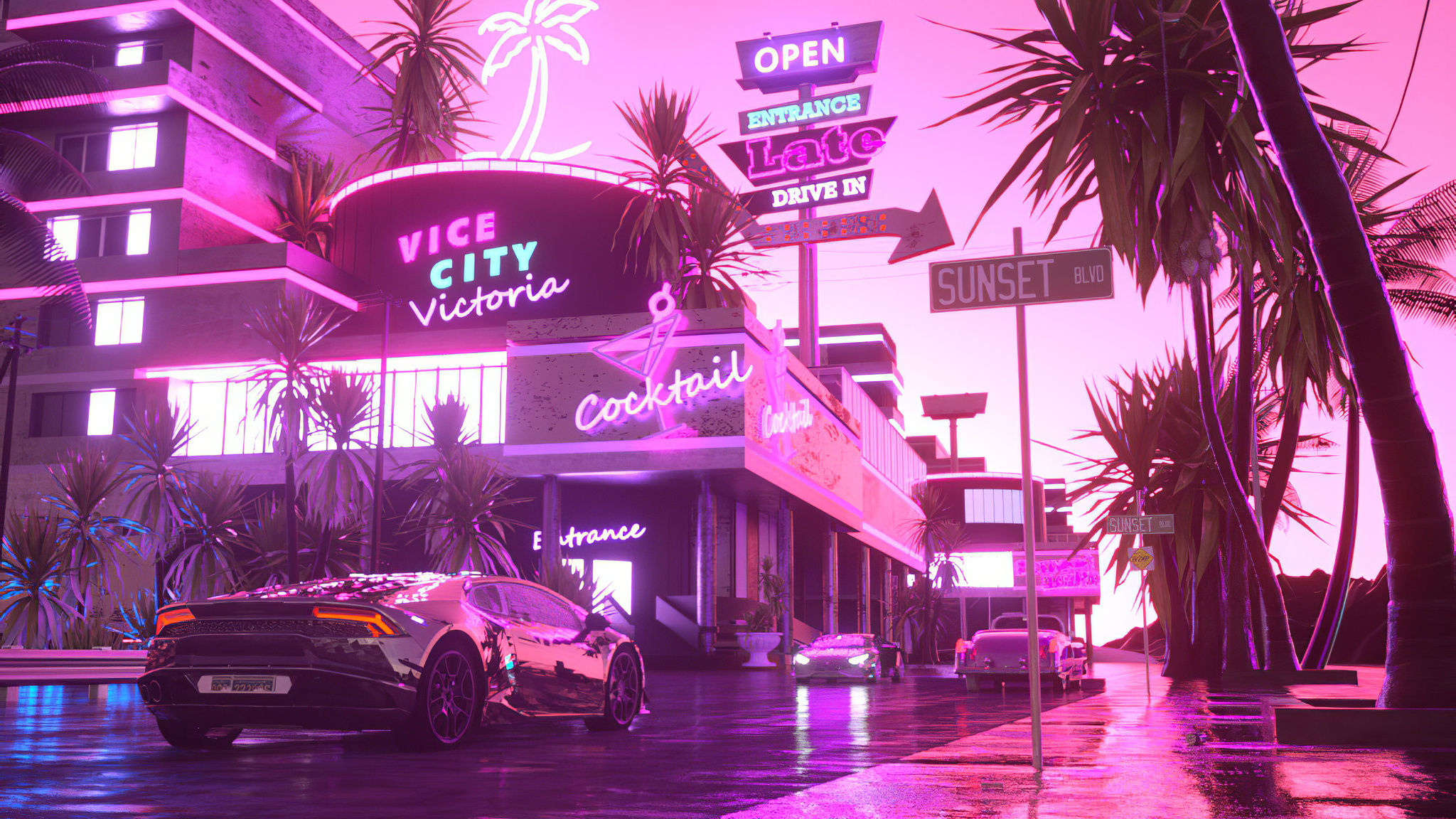 Wallpaper #86459 Gaming City Wallpapers Top Free Gaming City Backgrounds Wallpaperaccess
