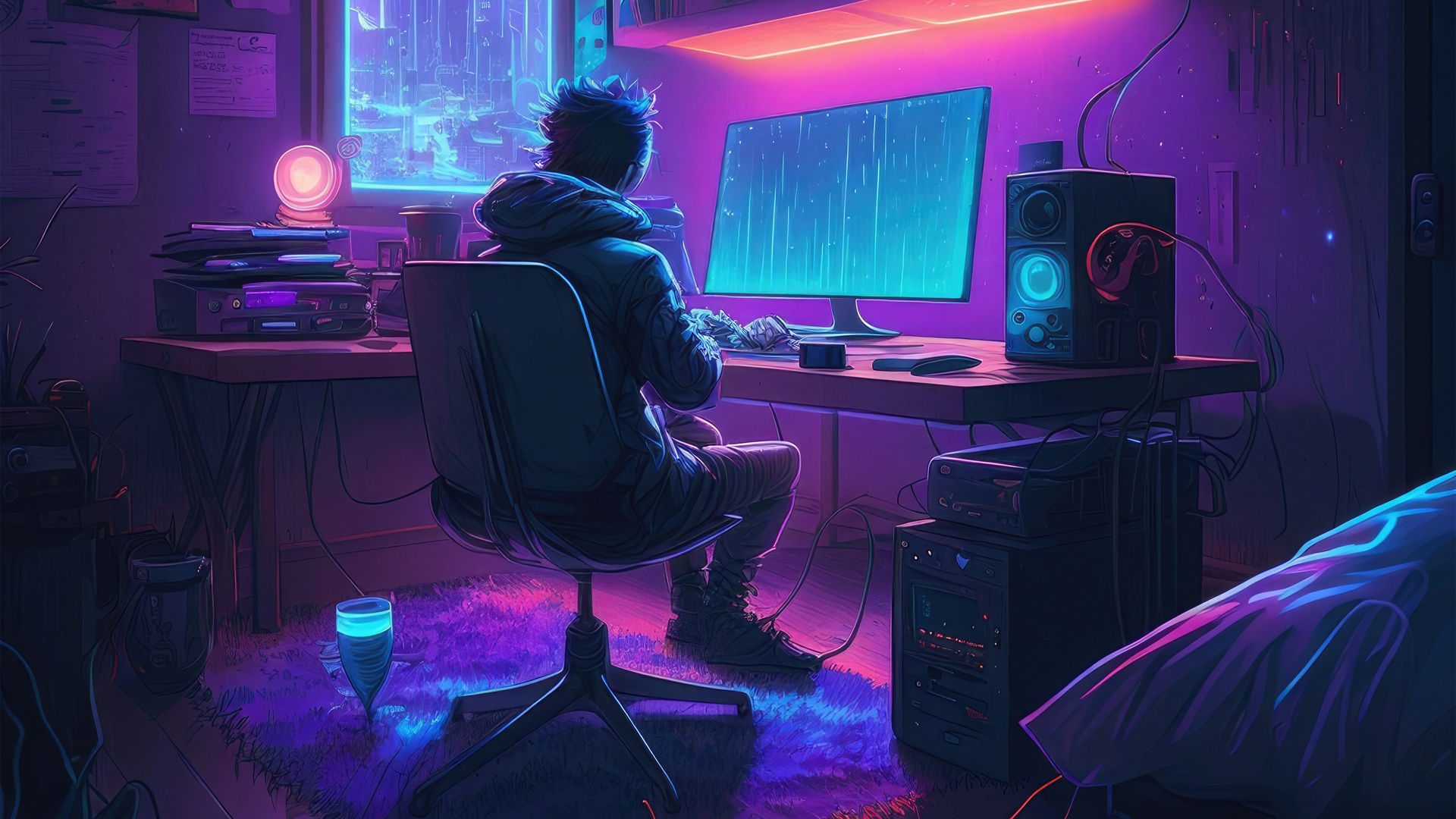 Wallpaper #3mhDIZMBSpphPi3-ky9u200 1920x1080 the Cyber Room Laptop Full HD 1080p HD 4K Wallpapersimages