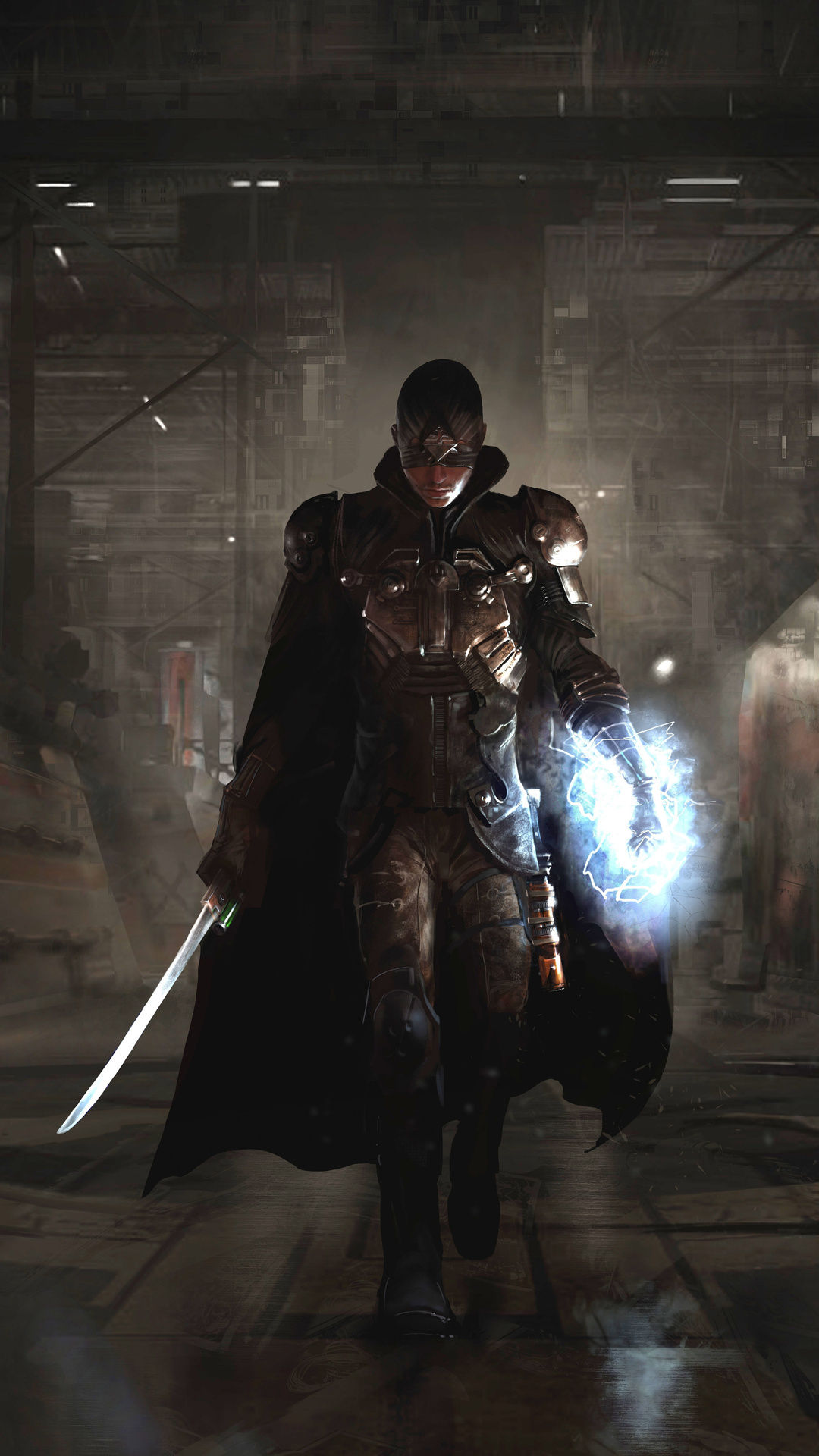 Wallpaper #gRnUFo8BtGB6xQ78PG4S59 1080x1920 the Technomancer Warrior iPhone 76s6 Plus Pixel Xl One