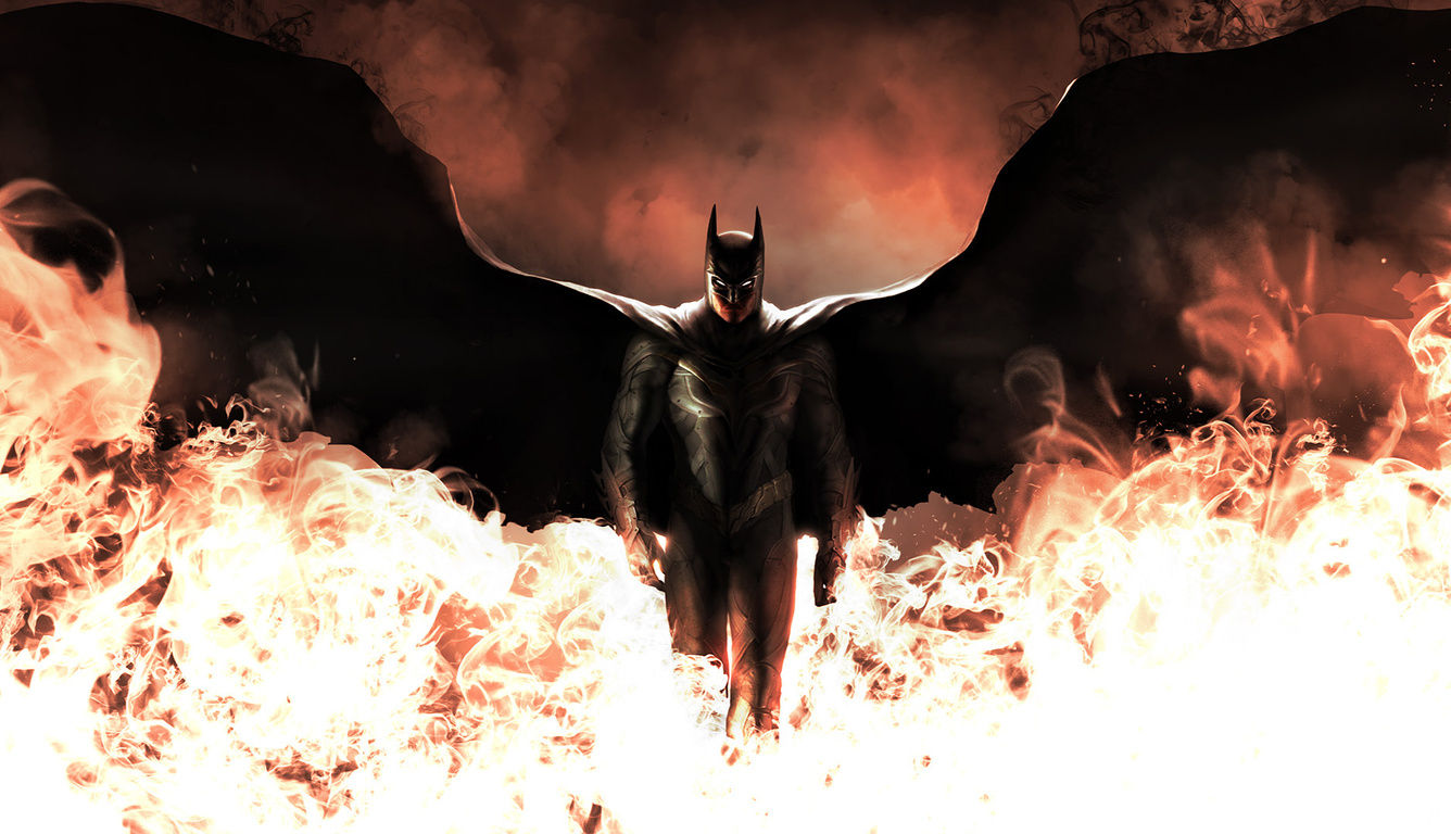 Wallpaper #YB3iLJMBlOZrFDOkiczE65 1336x768 Batman Fire Laptop HD Hd 4K Wallpapersimagesbackgrounds