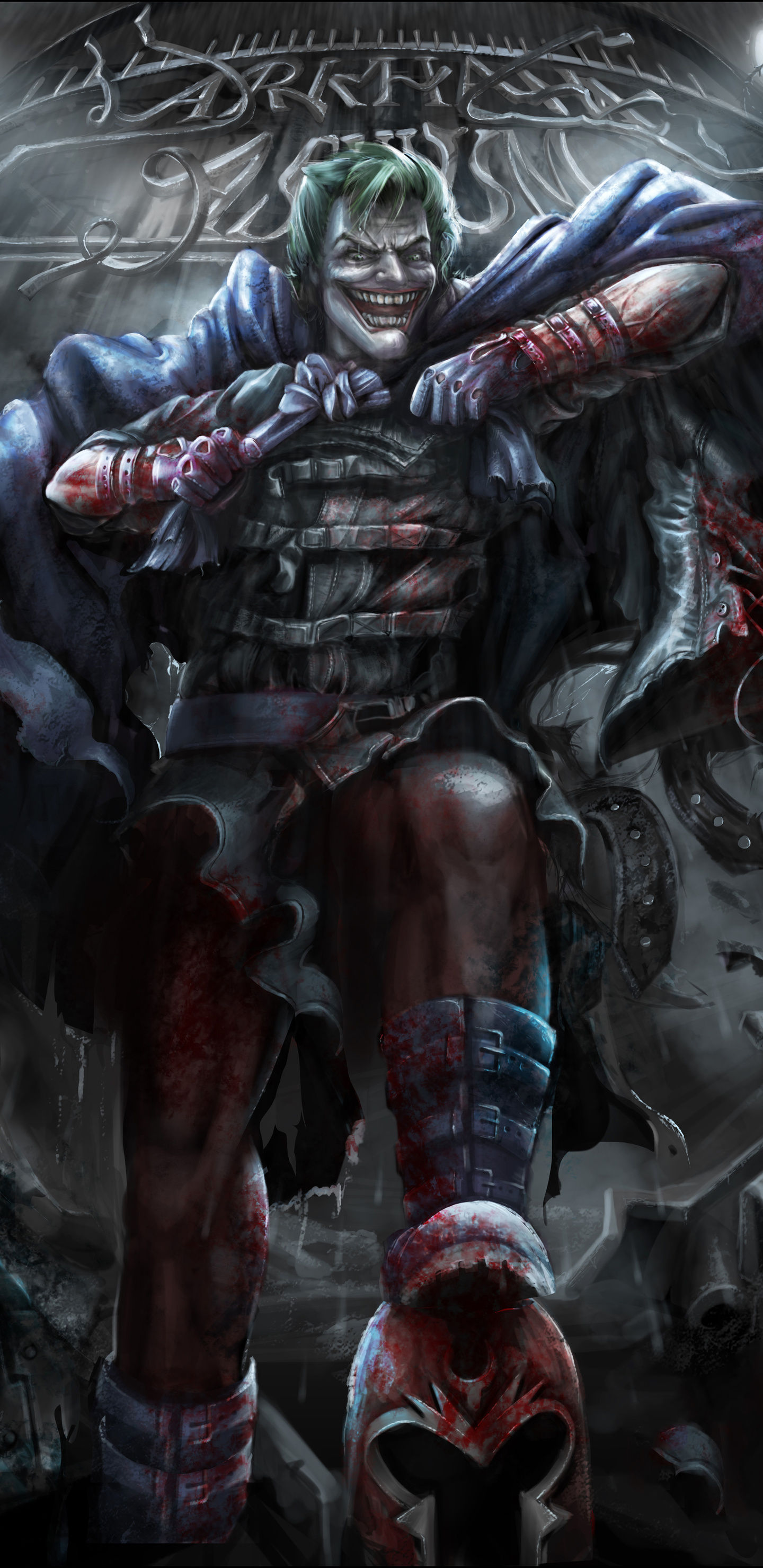 Wallpaper #kRpiUZMB1yWOL4qg3IHY12 Joker Arkham Asylum Wallpaper HD