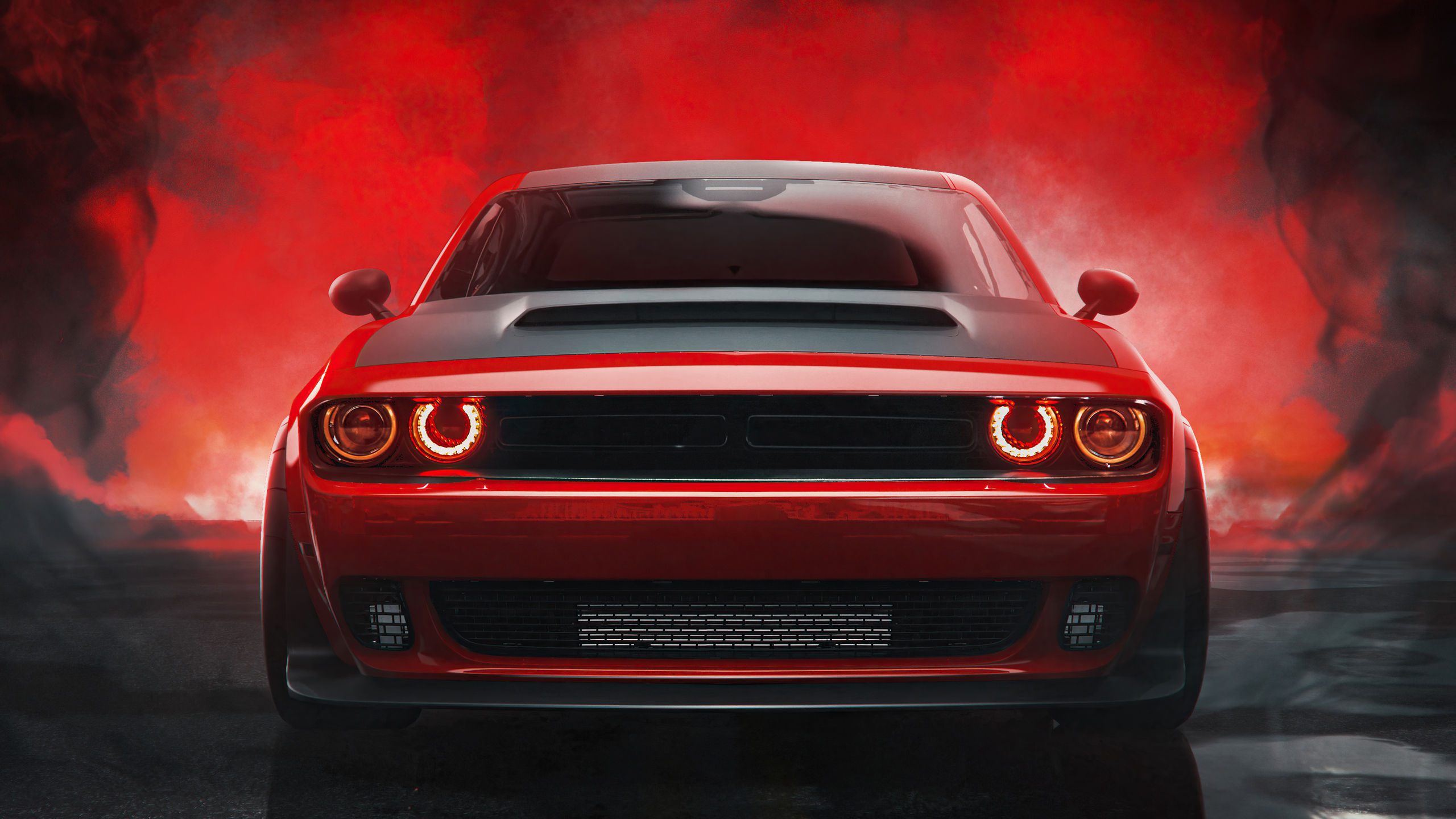 Wallpaper #_31P8I4Bnwiau_P6UQUd56 2560x1440 2021 Dodge Challenger Muscle Car 1440p Resolution HD 4K