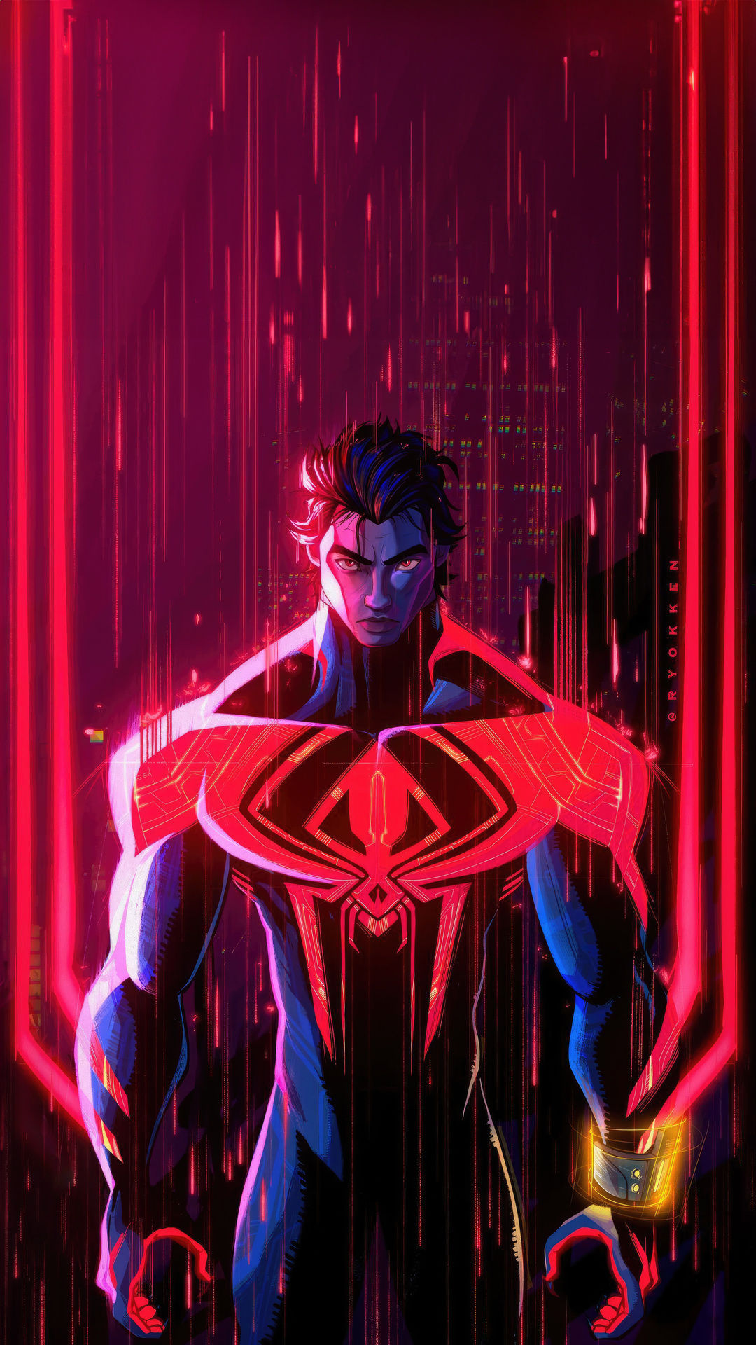 Wallpaper #pwOqZpMBpyOg8YnEgduT387 1080x1920 Spiderman 2099 Beyond iPhone 76s6 Plus Pixel Xl One Plus