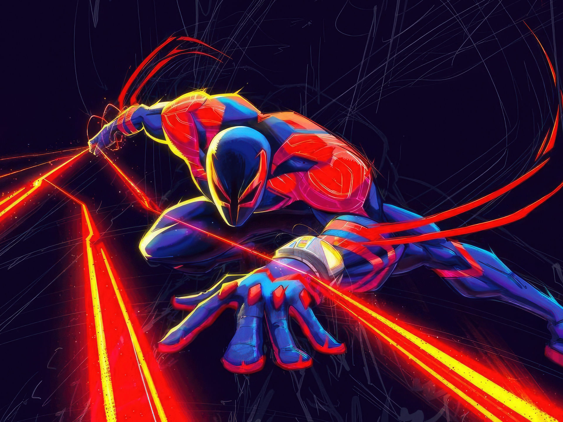 Wallpaper #pwOqZpMBpyOg8YnEgduT322 1920x1440 Spiderman 2099 Spider Man Across the Spider Verse 1920x1440