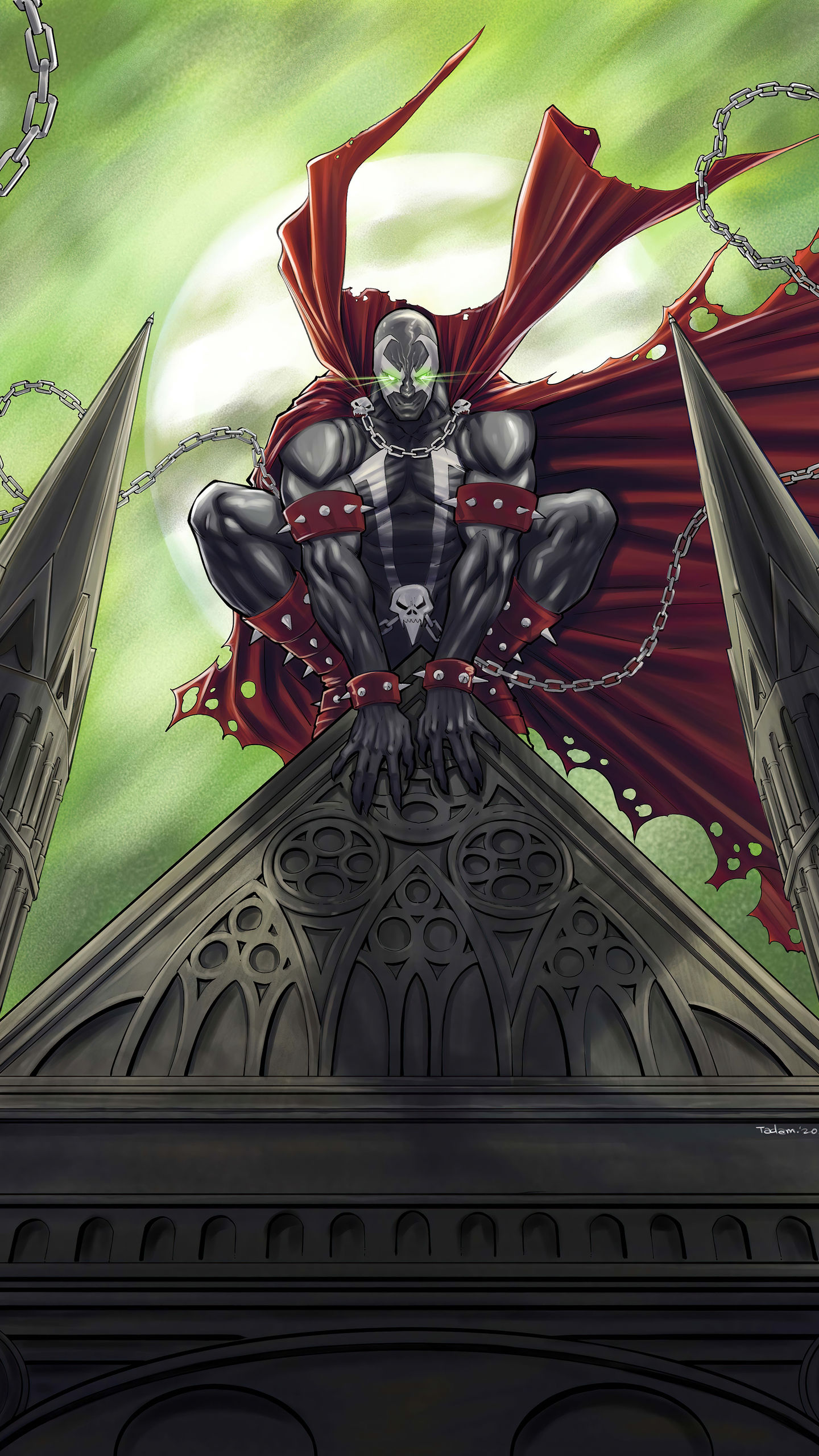 Wallpaper #848ff Spawn iPhone Wallpapers Top Free Spawn iPhone Backgrounds