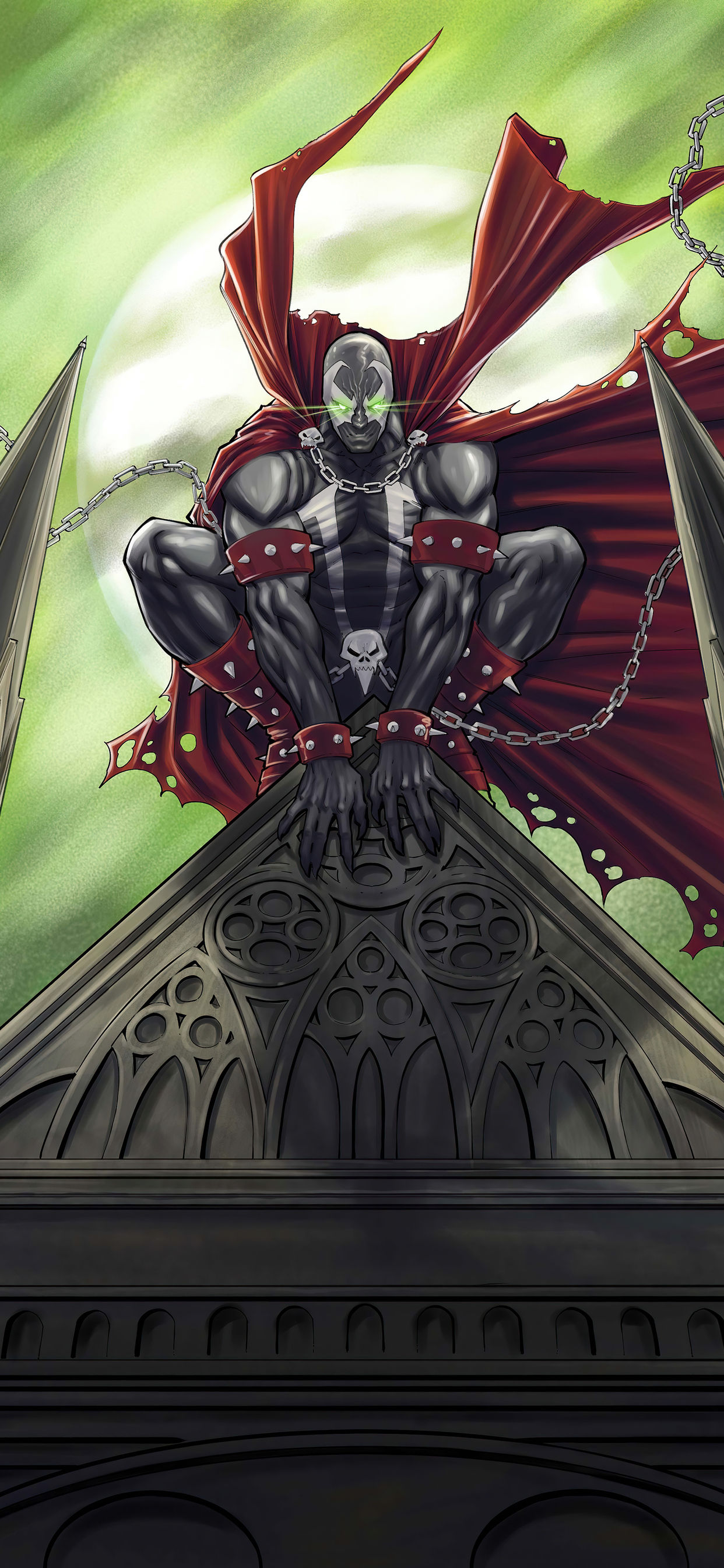 Wallpaper #848ff Spawn iPhone Wallpapers Top Free Spawn iPhone Backgrounds