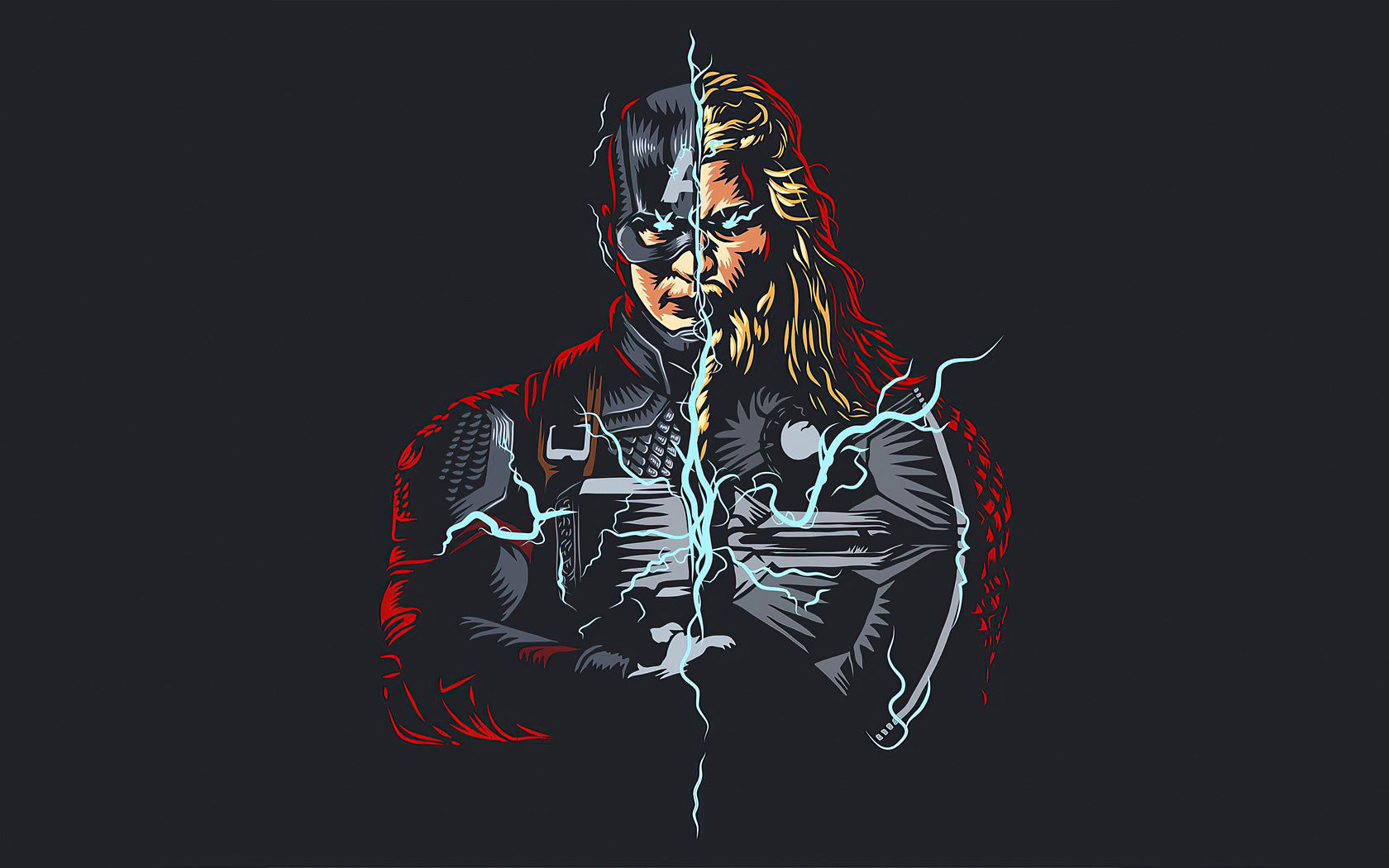 Wallpaper #pXQvwo4B_8f4nGFah26c4 1680x1050 Captain America vs Thor 5K 1680x1050 Resolution HD 4K