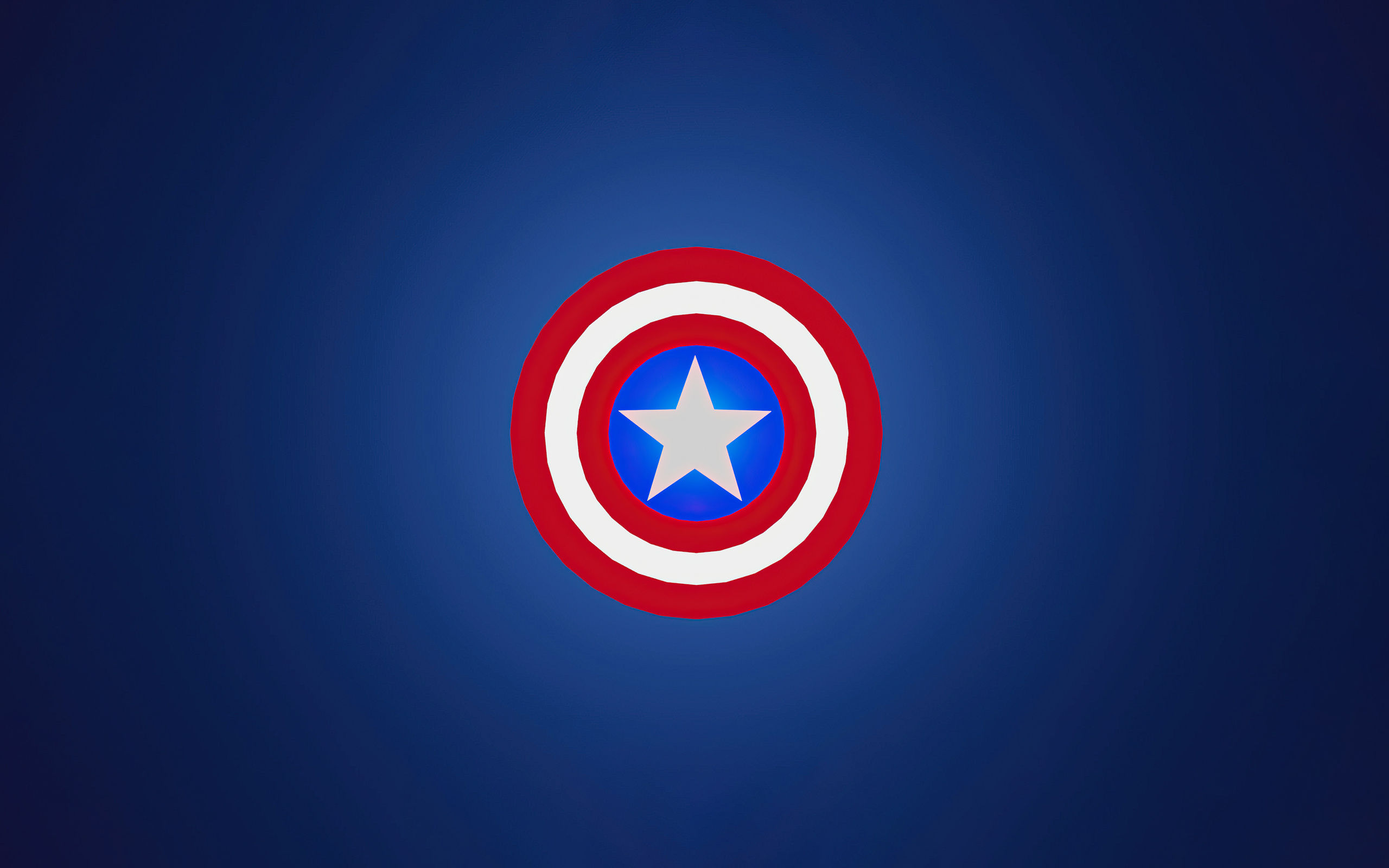 Wallpaper #E0VBnI4B7YBJg1BV76Kz35 Captain America's Shield in a Minimalist Design