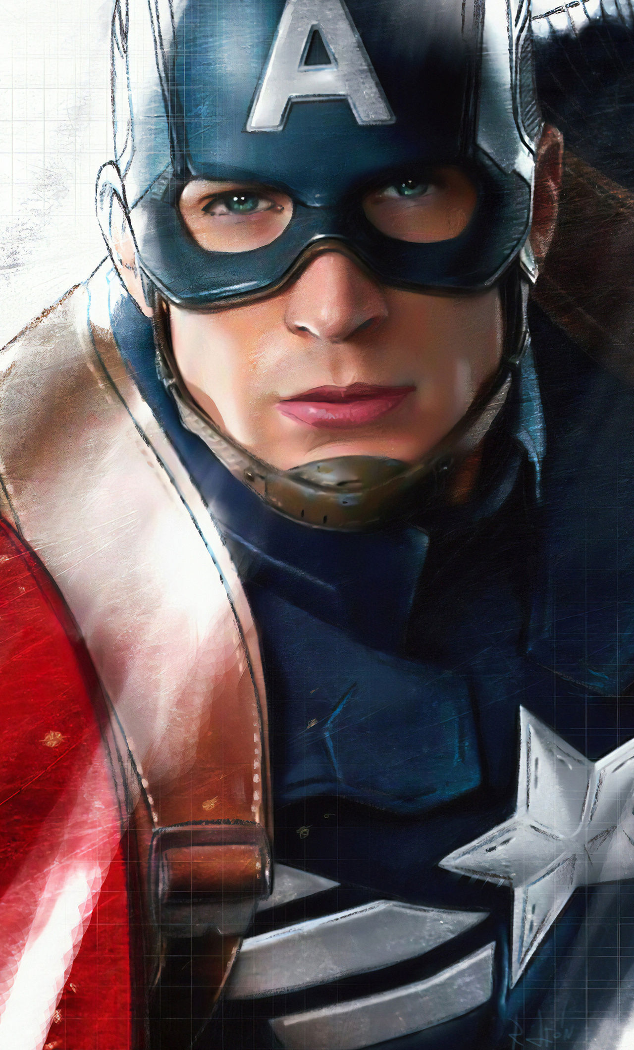 Wallpaper #5md7-pIBSpphPi3-k5Dd246 Details 74 Captain America Sketch Best Ineteachers