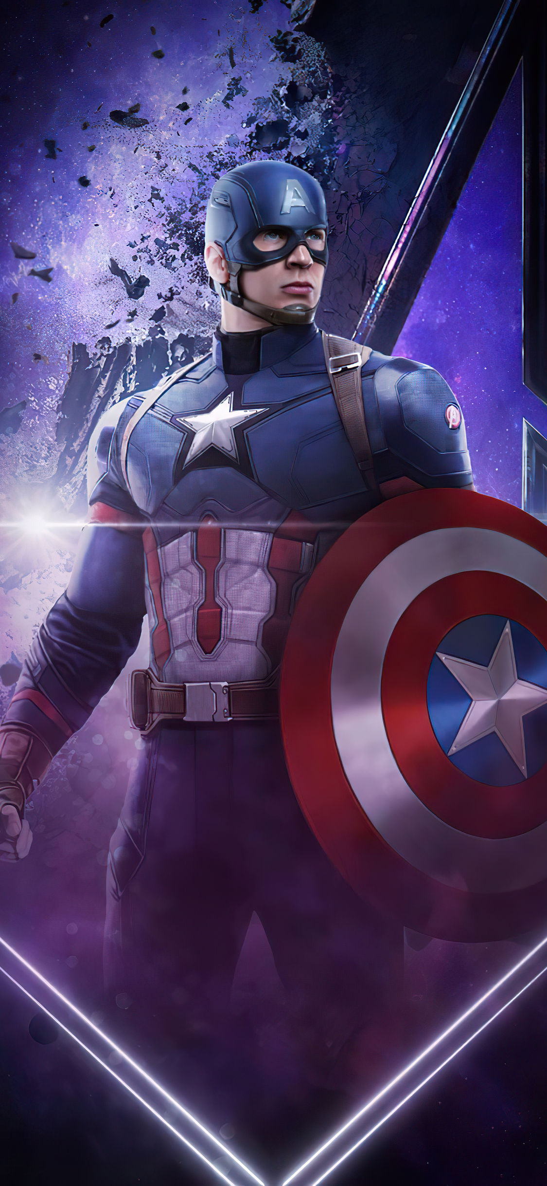 Wallpaper #VGdaD5MBSpphPi3-vu6m4 1125x2436 Captain America Infinity War 4K iPhone Xsiphone 10iphone X