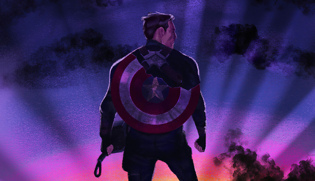 Wallpaper #EX0K8Y4Bnwiau_P6fAhh43 1336x768 Captain America Broken Shield Thor Hammer Laptop HD Hd 4K