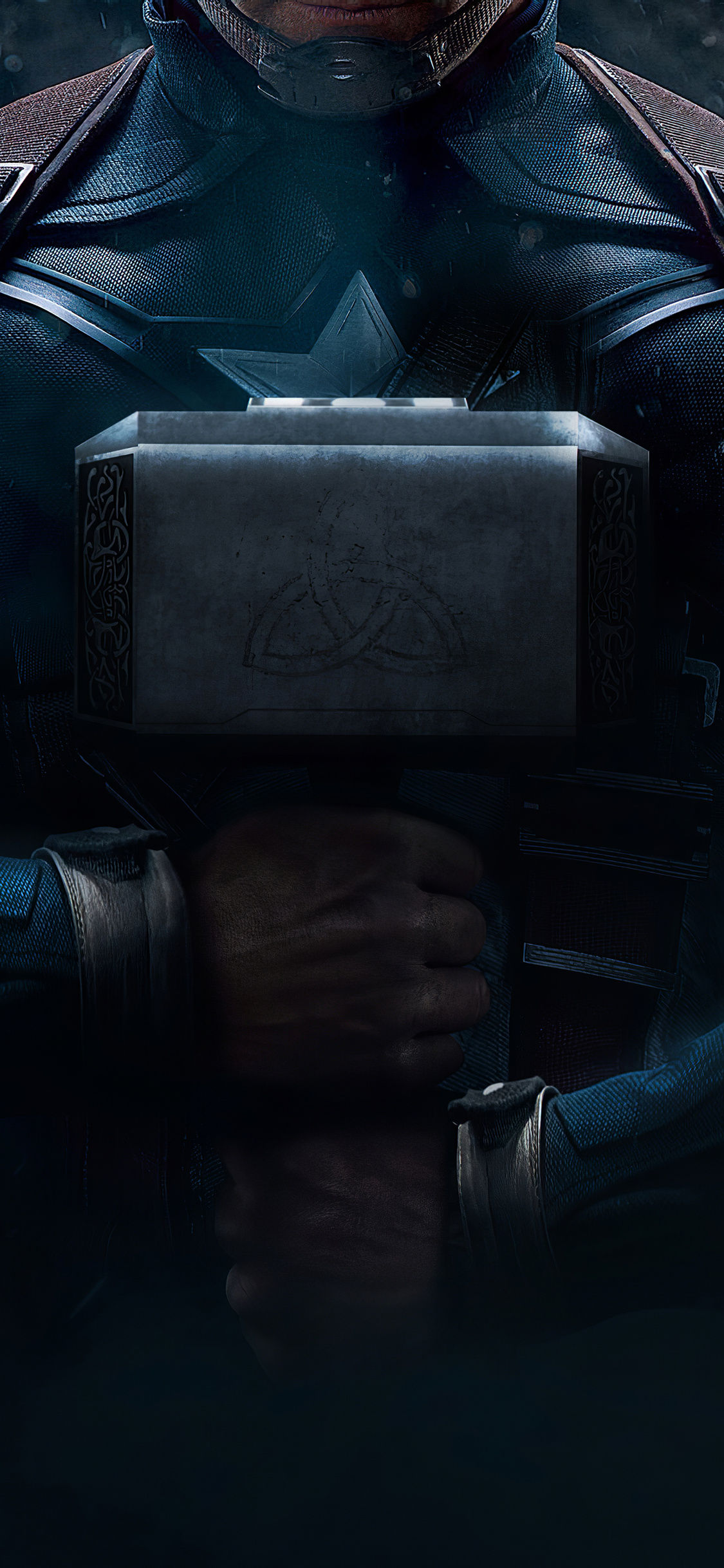 Wallpaper #NUVGpo4B7YBJg1BVaaZS51 1125x2436 Captain America Mjolnir 4K 2020 iPhone Xsiphone 10iphone X