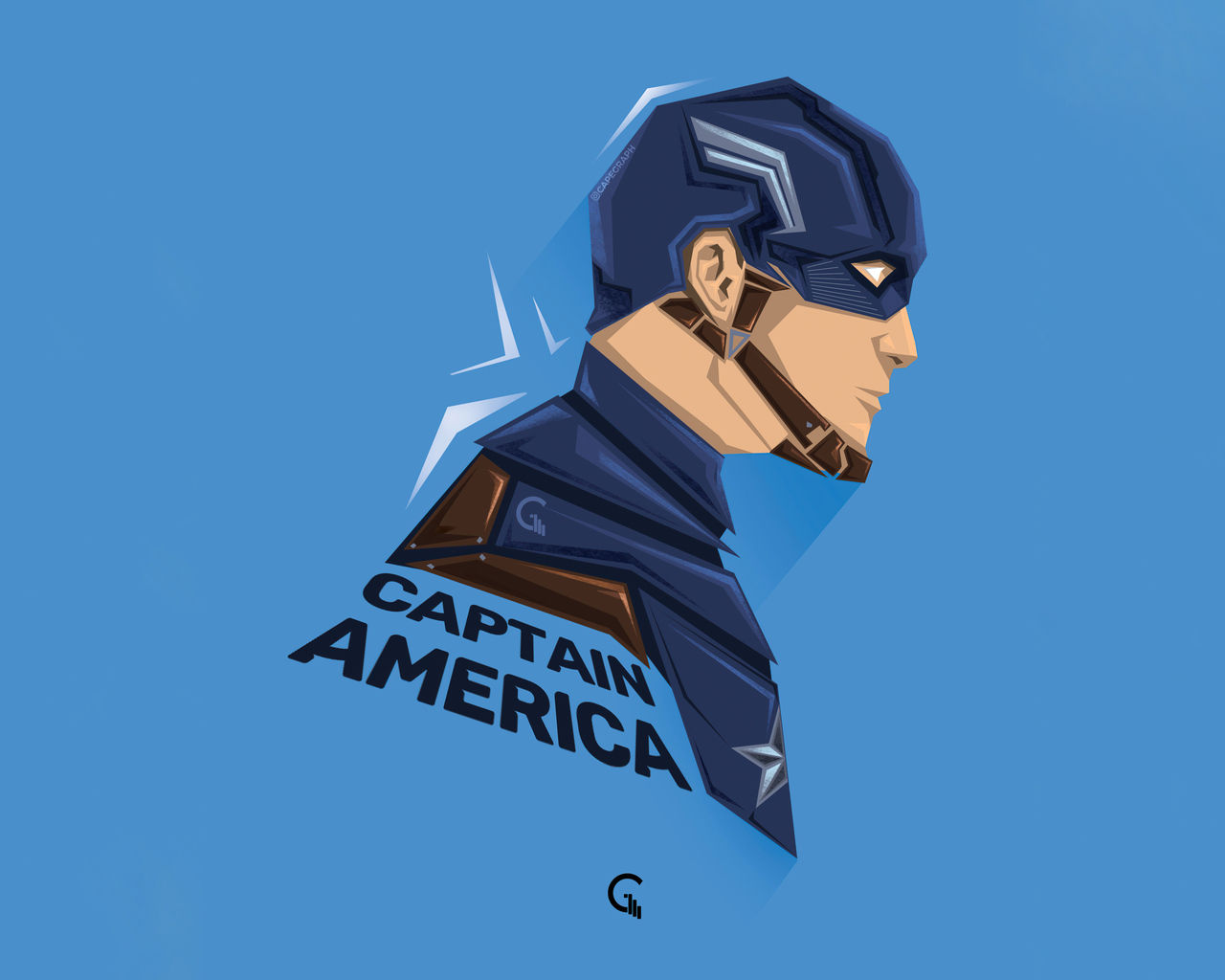 Wallpaper #36VyOJMBVBiSkHCa6I2W318 1280x1024 Captain America Pop Head Minimal 5K Wallpaper1280x1024