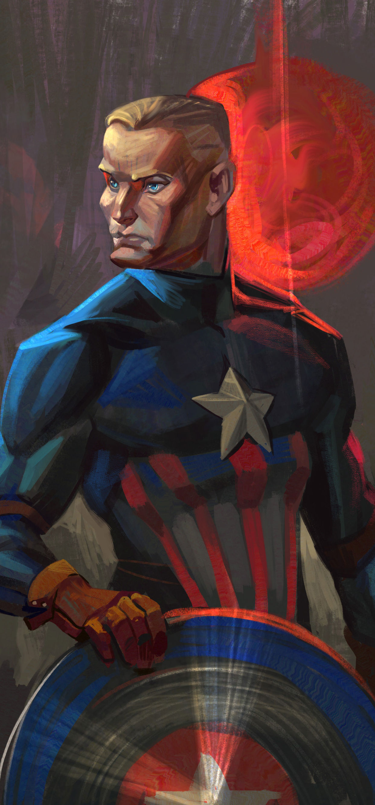 Wallpaper #GzHRNZMB5zzyi_yYiViU344 1242x2668 Captain America Fan Art iPhone Xs Max HD 4K Wallpapers