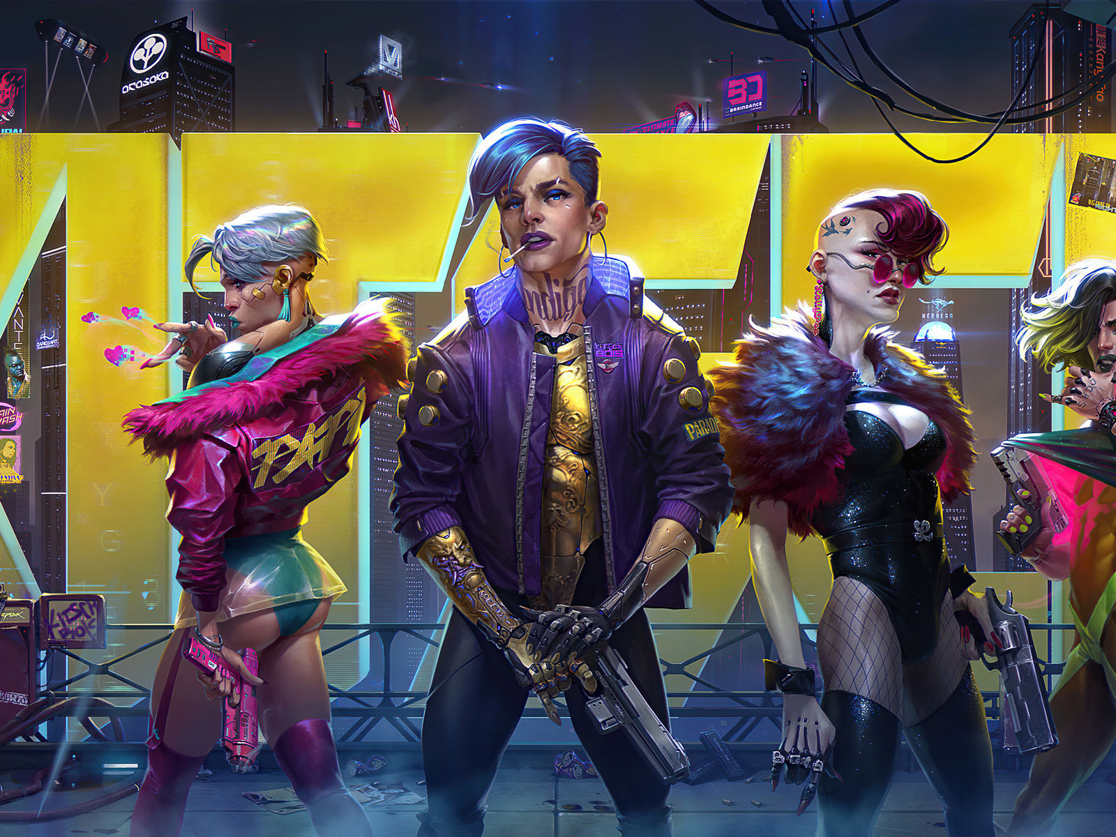 Wallpaper #zBlyBI8BtGB6xQ78XU4a40 1600x1200 Cyberpunk 2077 4K New Character 1600x1200 Resolution HD 4K