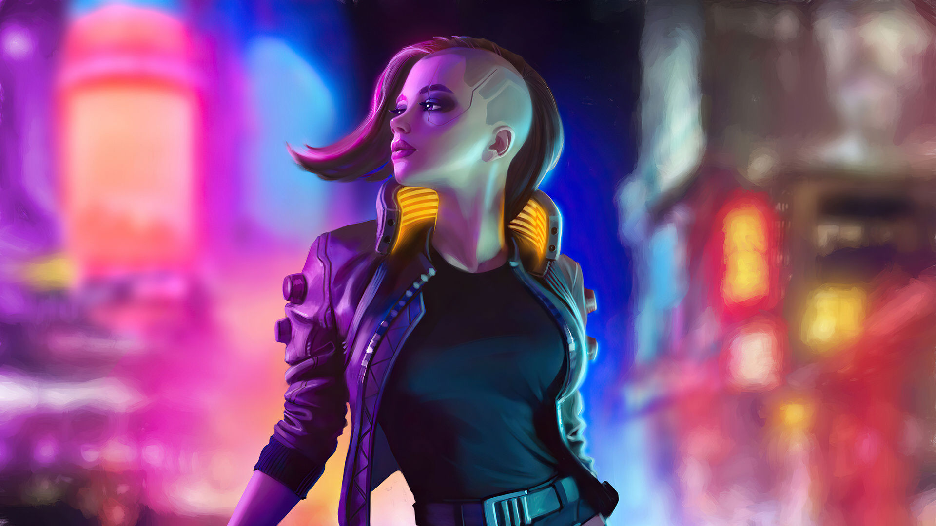 Wallpaper #I3NPhY4BFI5NbQksJB5V19 Cyberpunk 2077 Wallpaper 1920x1080 4K Cyberpunk 2077 4K 8k HD 117