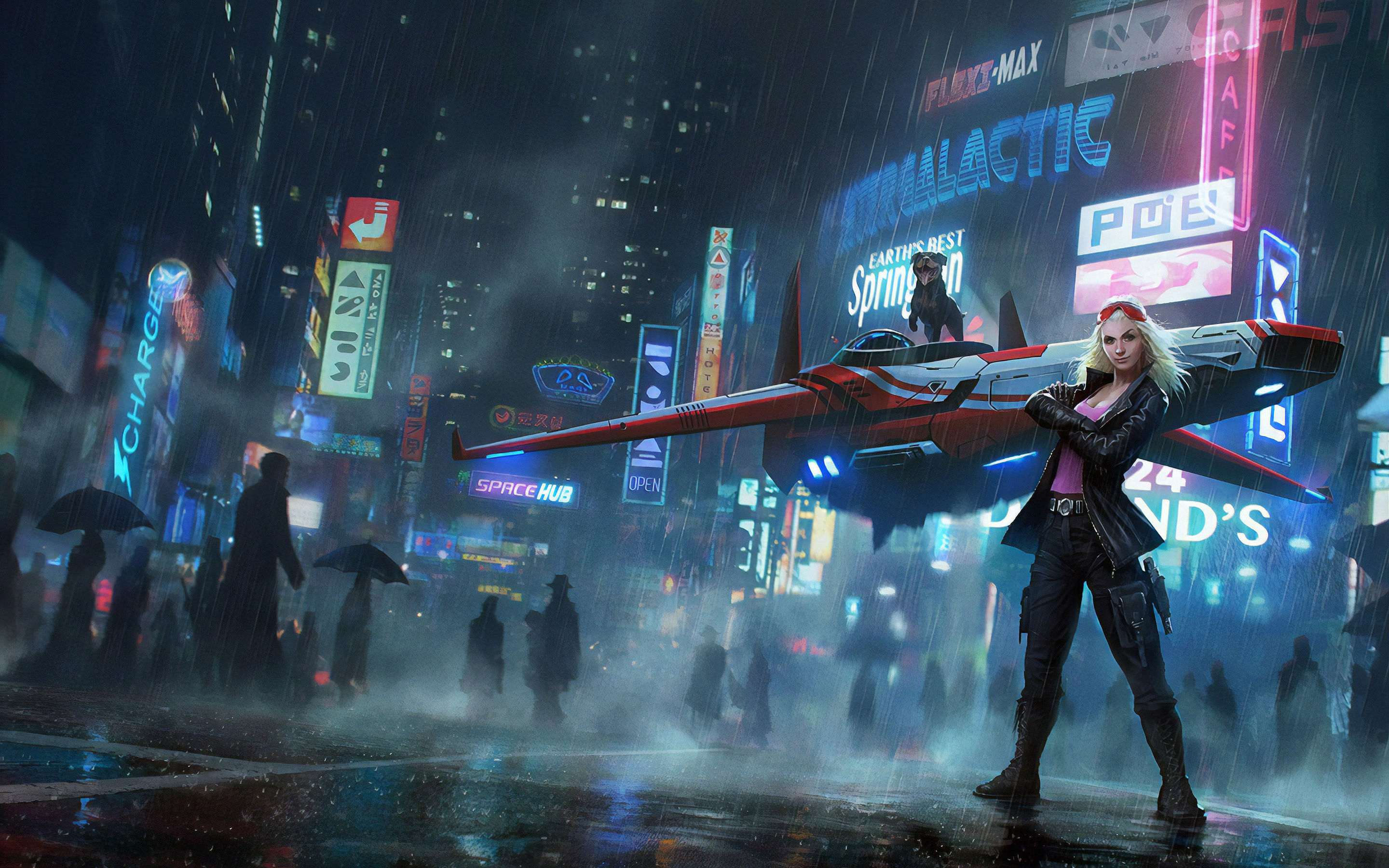 Wallpaper #I__ea5MB3lSXT3zU1emG411 2880x1800 Cyberpunk 2077 City 4K Macbook Pro Retina HD 4K Wallpapers