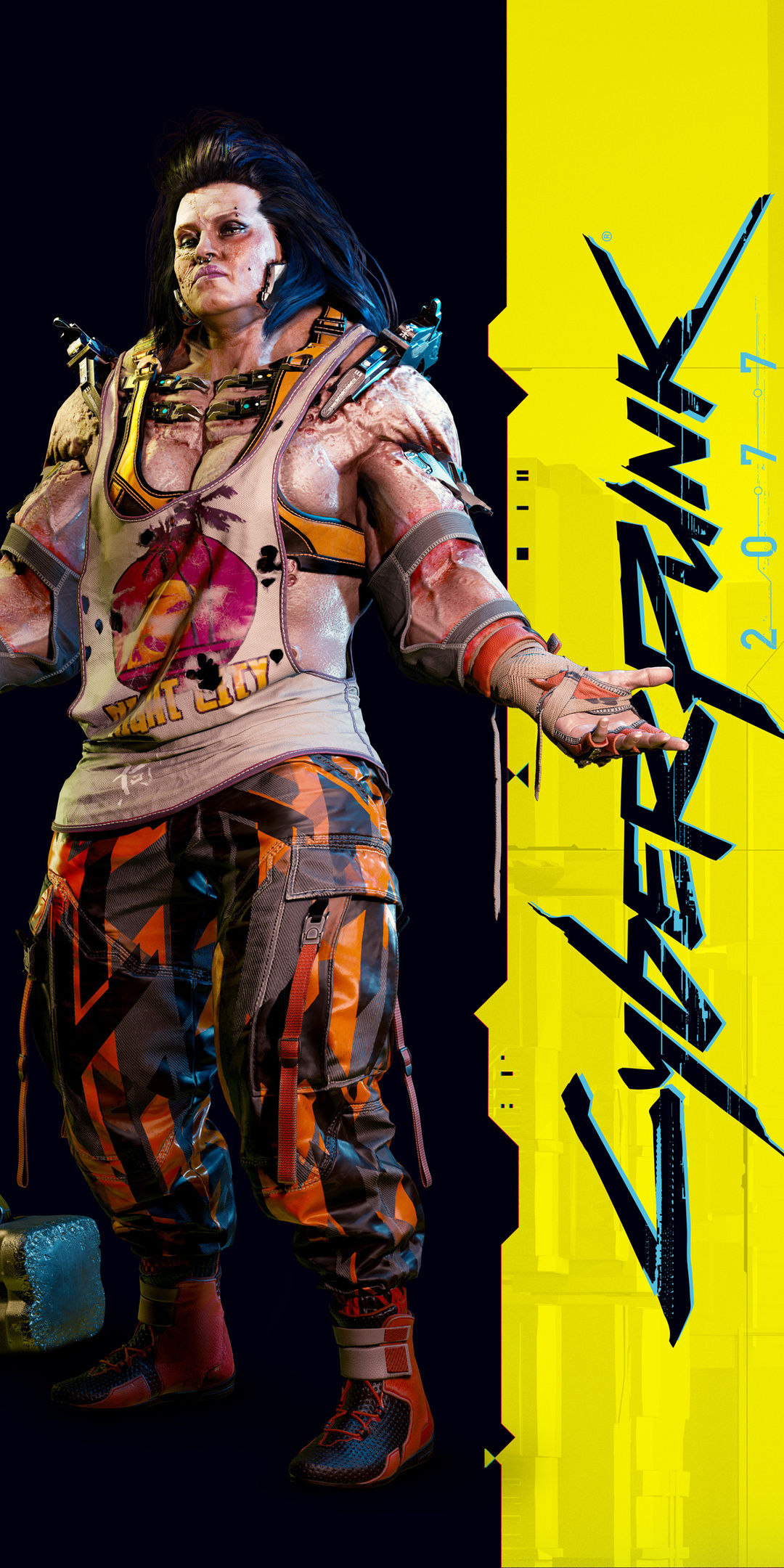 Wallpaper #YhmiII8BtGB6xQ78cn4p36 1080x2160 Cyberpunk 2077 Characters One Plus 5thonor 7xhonor View 10