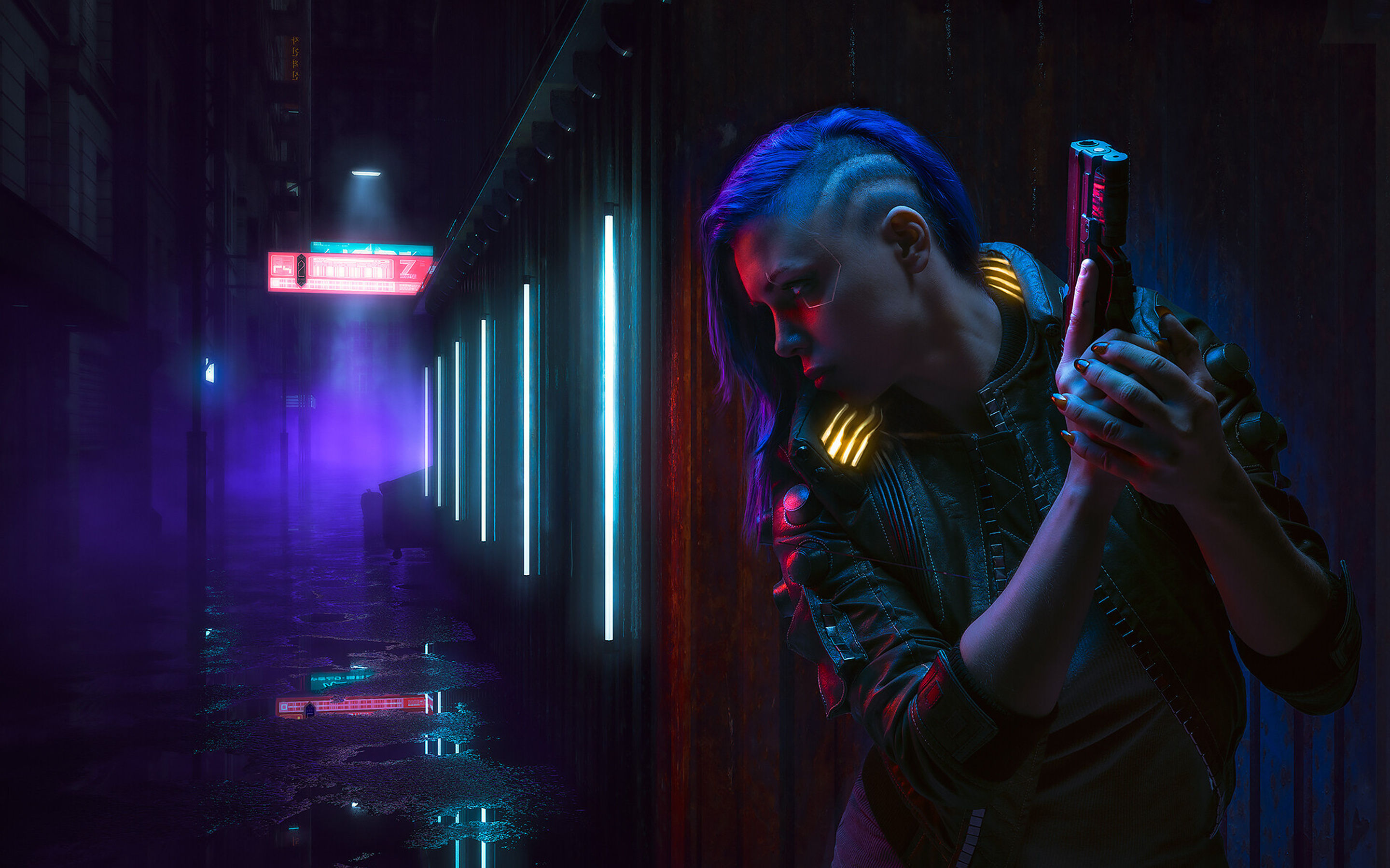 Wallpaper #ekW7mY4B7YBJg1BVO6FC39 2880x1800 Cyberpunk 2077 Art Macbook Pro Retina HD 4K Wallpapers