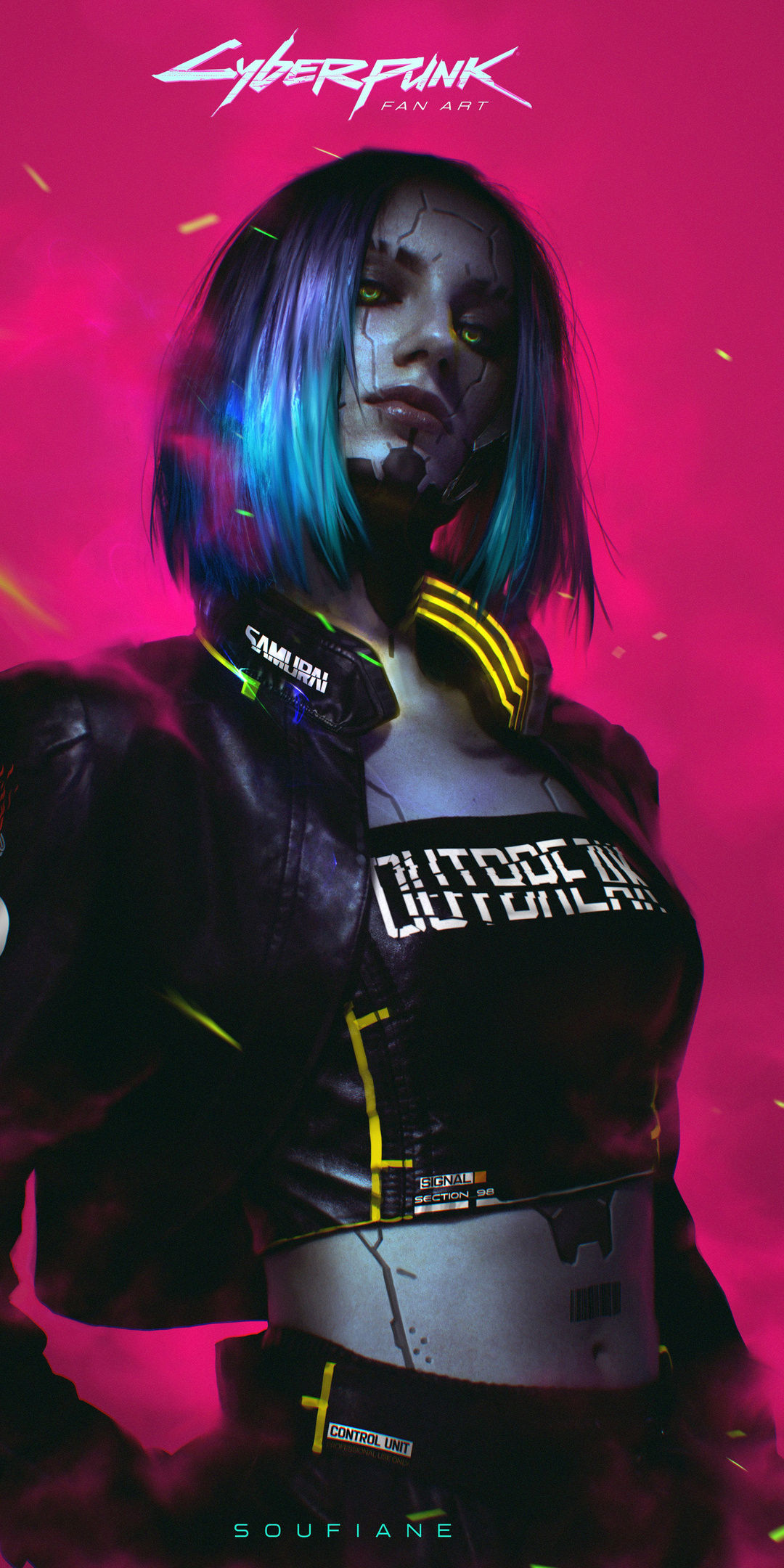 Wallpaper #aRkmMo8BtGB6xQ787ZeZ52 1080x2160 Cyberpunk 2077 4K Artwork One Plus 5thonor 7xhonor View 10