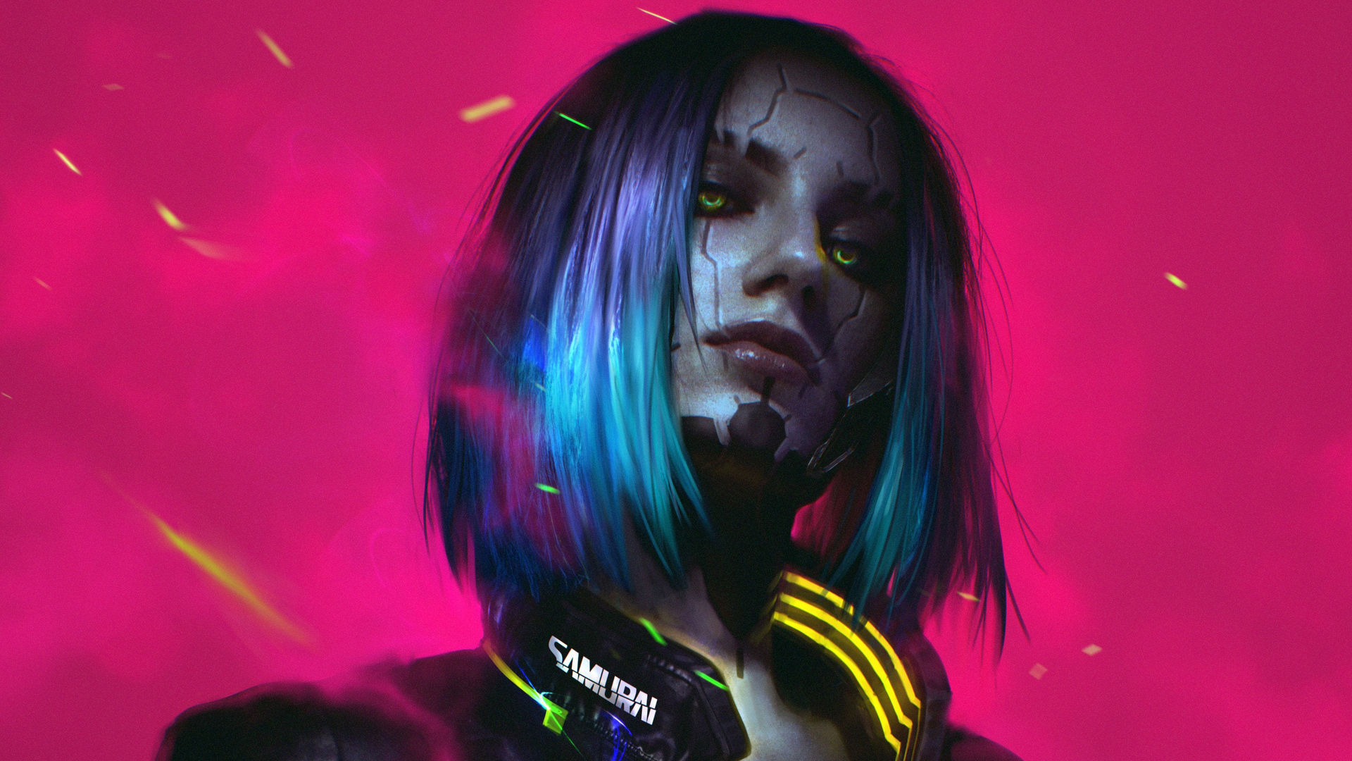 Wallpaper #_2eJ9JIBSpphPi3-0Hpa280 1920x1080 Cyberpunk 2077 4K Artwork Laptop Full HD 1080p HD 4K