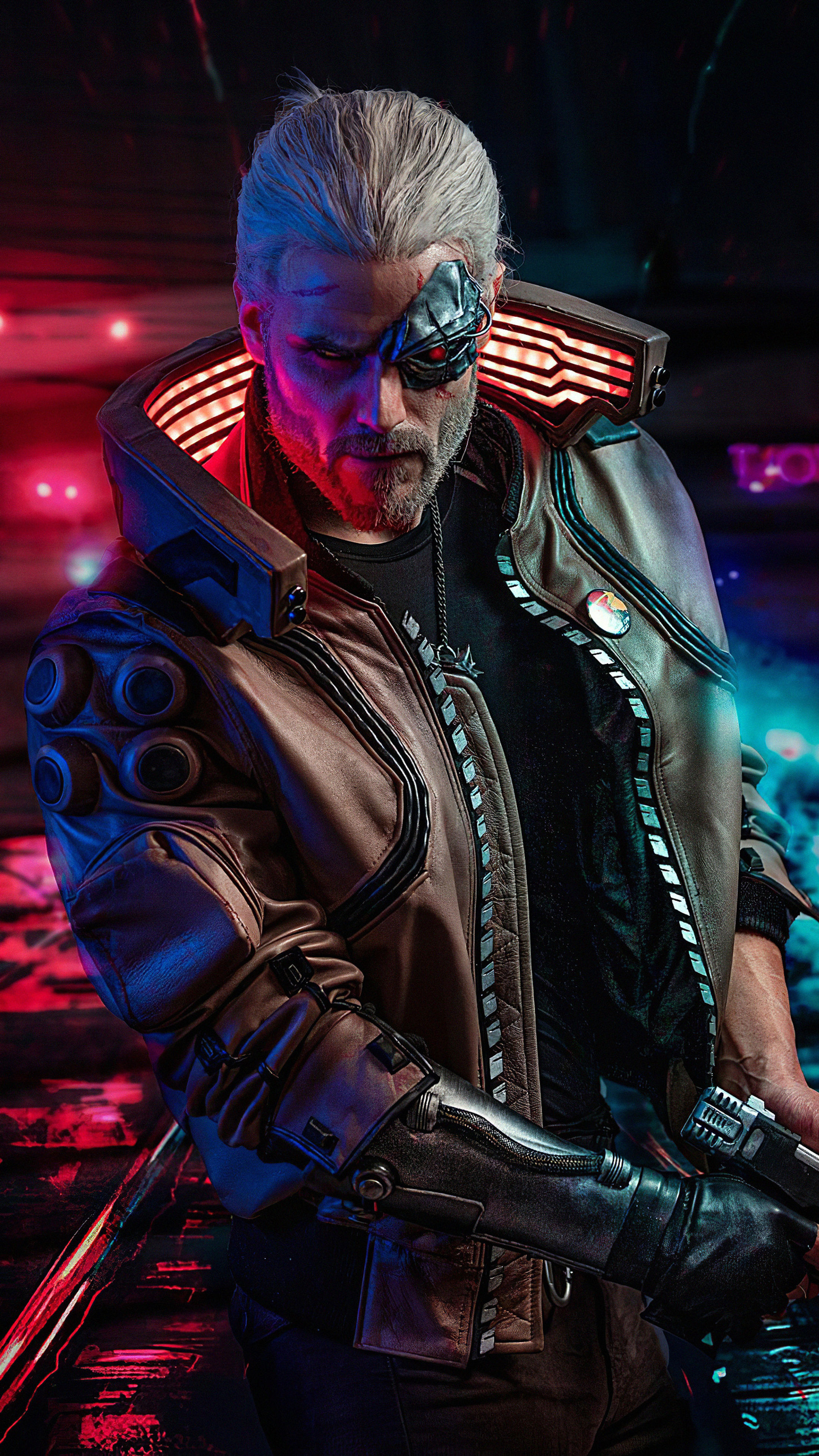 Wallpaper #OHNxhY4BFI5NbQks3R7k26 2160x3840 Cyberpunk 2077 Witcher Sony Xperia Xxzz5 Premium HD 4K