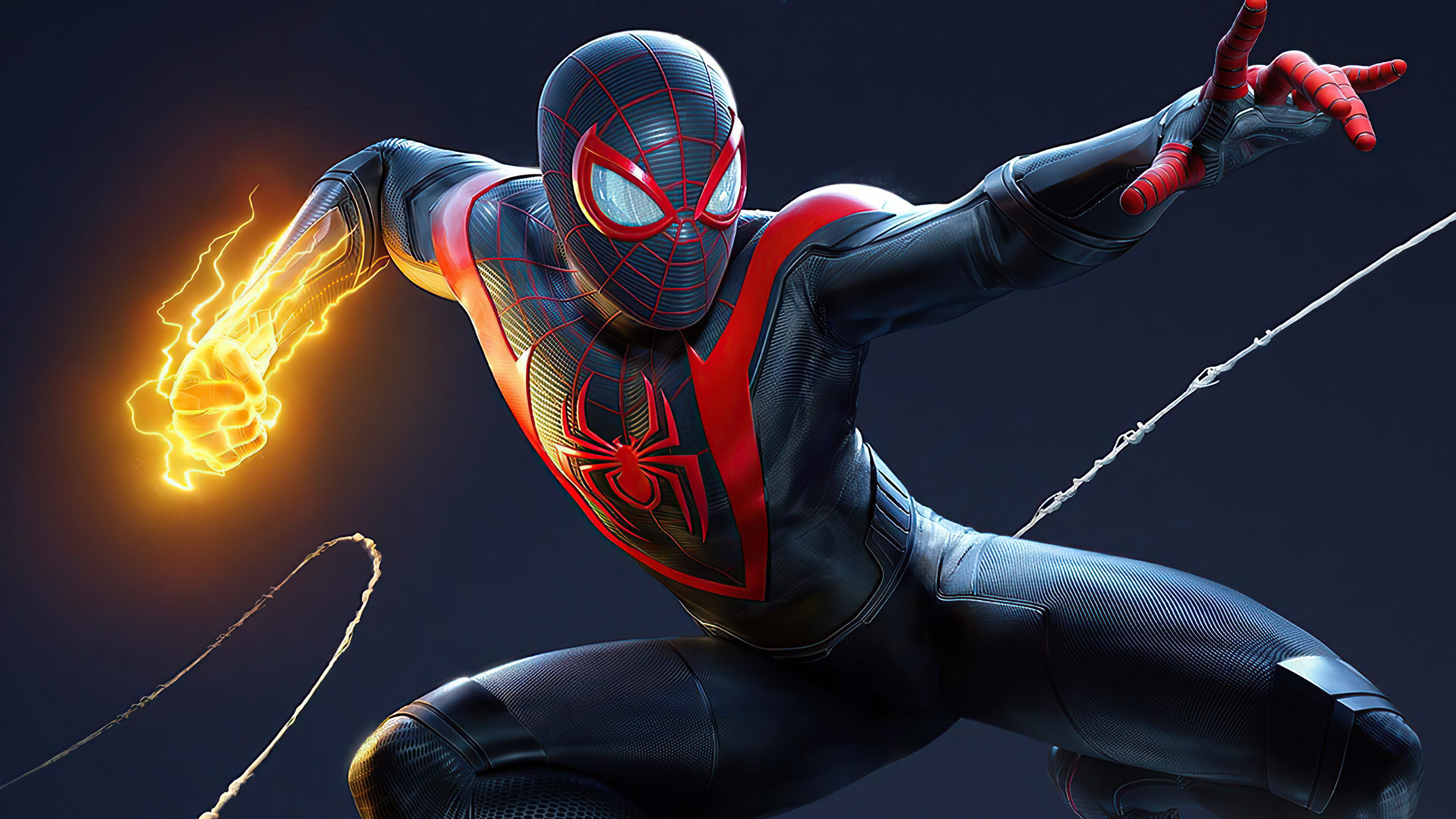 Wallpaper #k2cR5pIBSpphPi3-9TJH18 2560x1440 Marvel Spider Man Miles Morales 1440p Resolution HD 4K