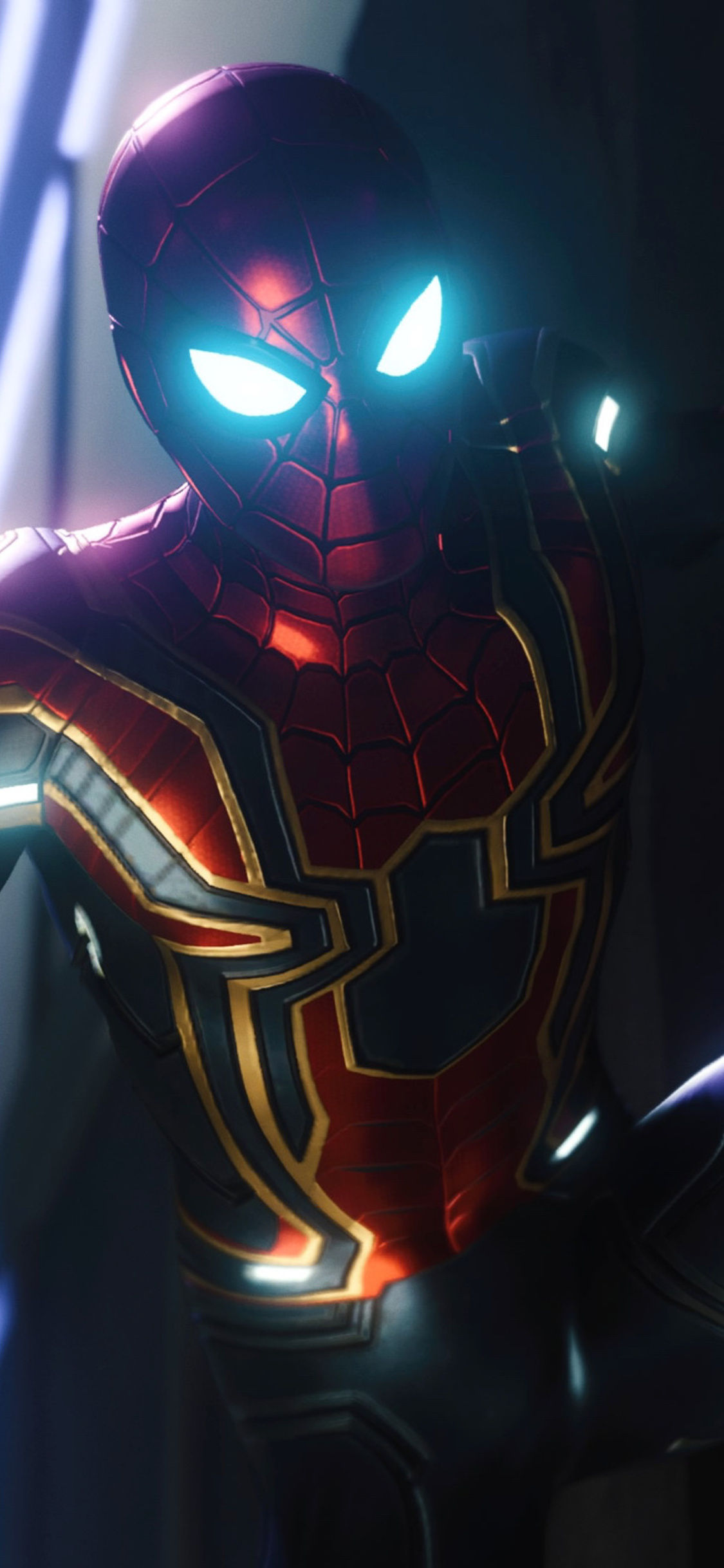 Wallpaper #DXRU0I4B_8f4nGFaRnXf48 1125x2436 Spiderman PS4 Iron Spider Suit iPhone Xsiphone 10iphone X