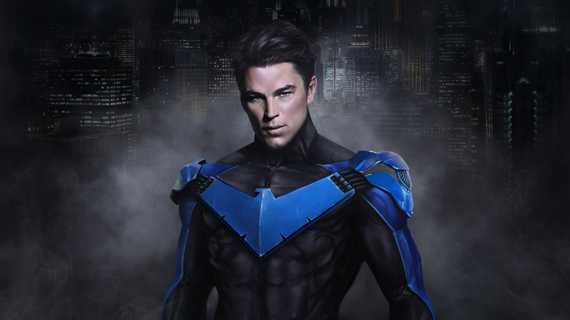 Wallpaper #LBk-LY8BtGB6xQ78VJLh32 1920x1080 Nightwing Laptop Full HD 1080p HD 4K Wallpapers Images