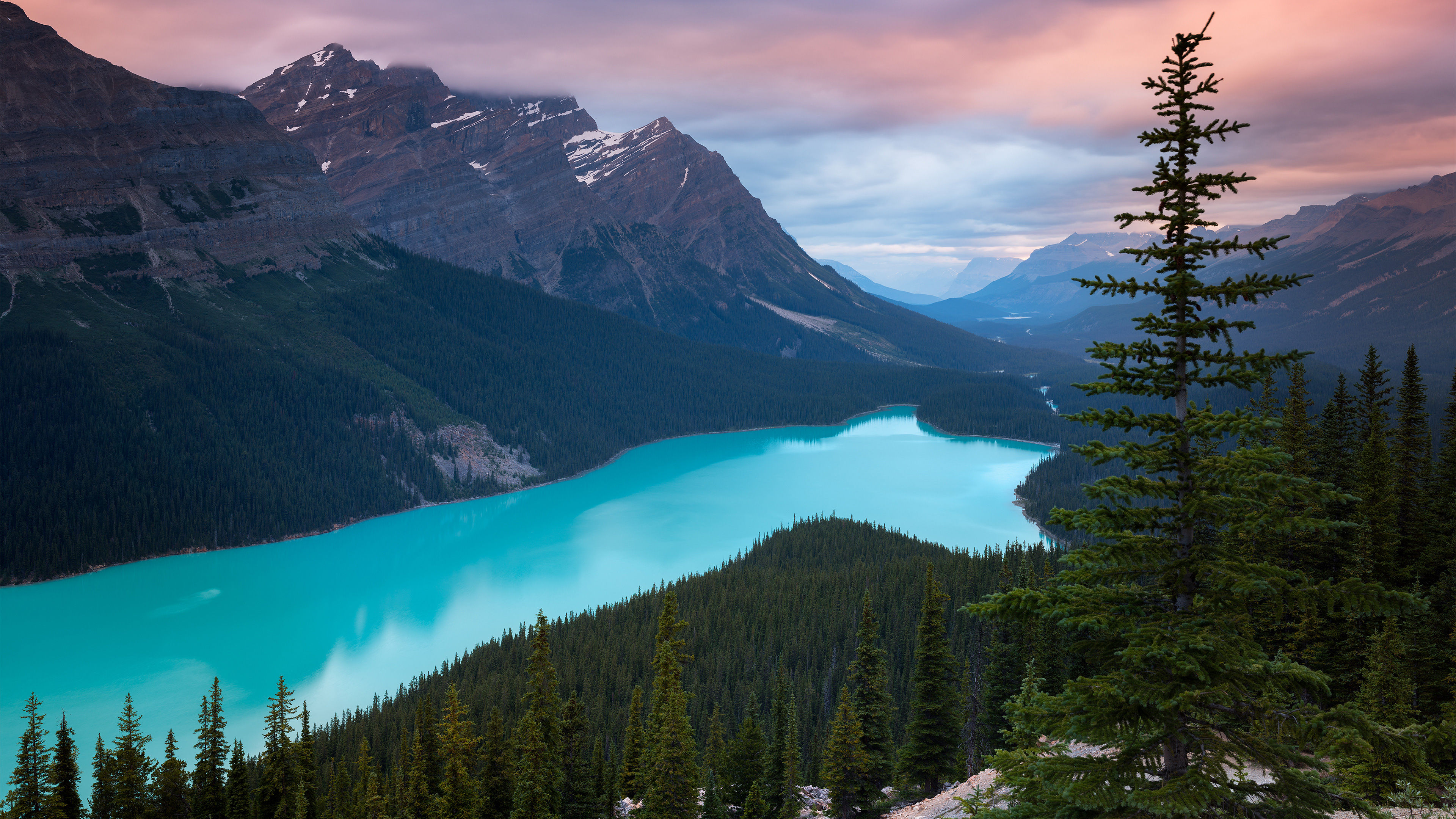 Wallpaper #GH0_9I4Bnwiau_P69w-L9 3840x2160 Peyto Lake Canada Mountains 4K 4k HD 4K Wallpapersimages