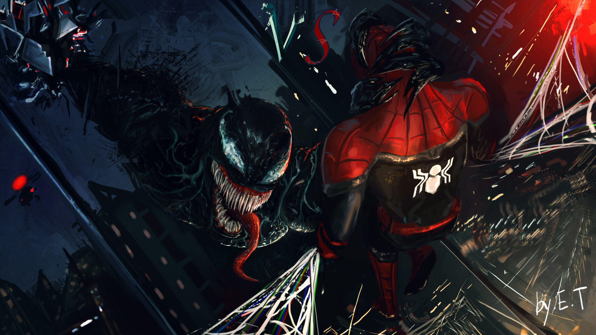 Wallpaper #82dGAZMBSpphPi3-KqlJ58 Fondos De Pantalla De Venom Y Spiderman Novalena