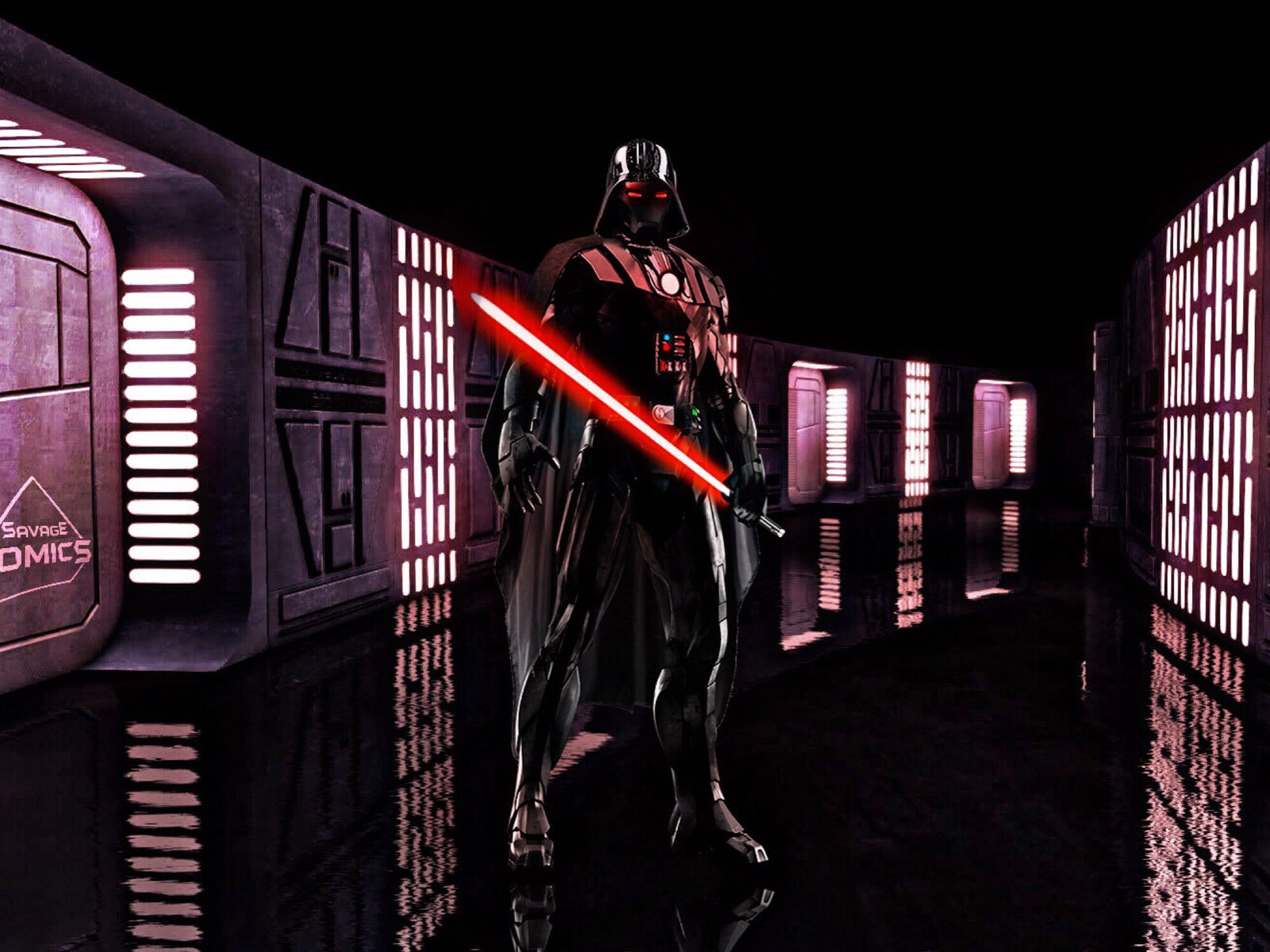 Wallpaper #J2cfA5MBSpphPi3-BbLr100 1600x1200 Iron Vader Lightsaber Wallpaper1600x1200 Resolution HD 4K
