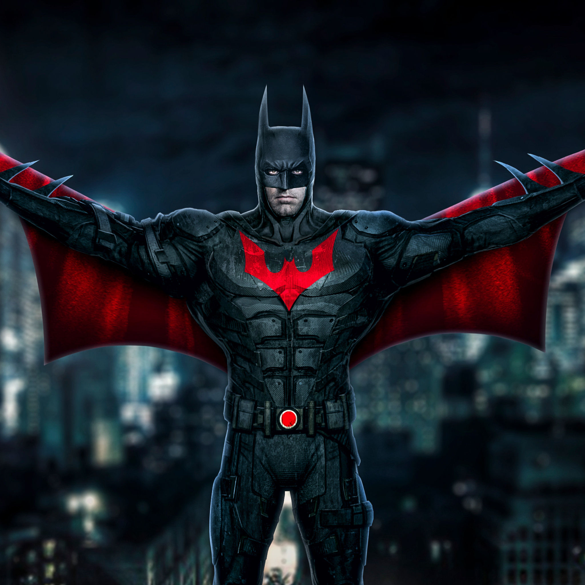 Wallpaper #KHMmho4BFI5NbQksJx8h6 2048x2048 Batman Beyond Fanart iPad Air HD 4K Wallpapersimages